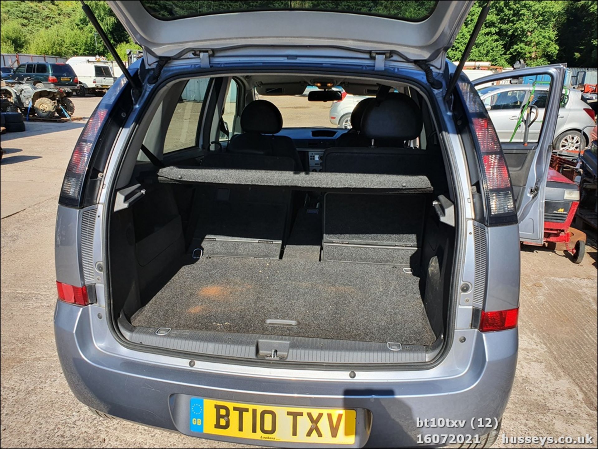 10/10 VAUXHALL MERIVA ACTIVE - 1364cc 5dr MPV (Silver, 77k) - Image 12 of 13