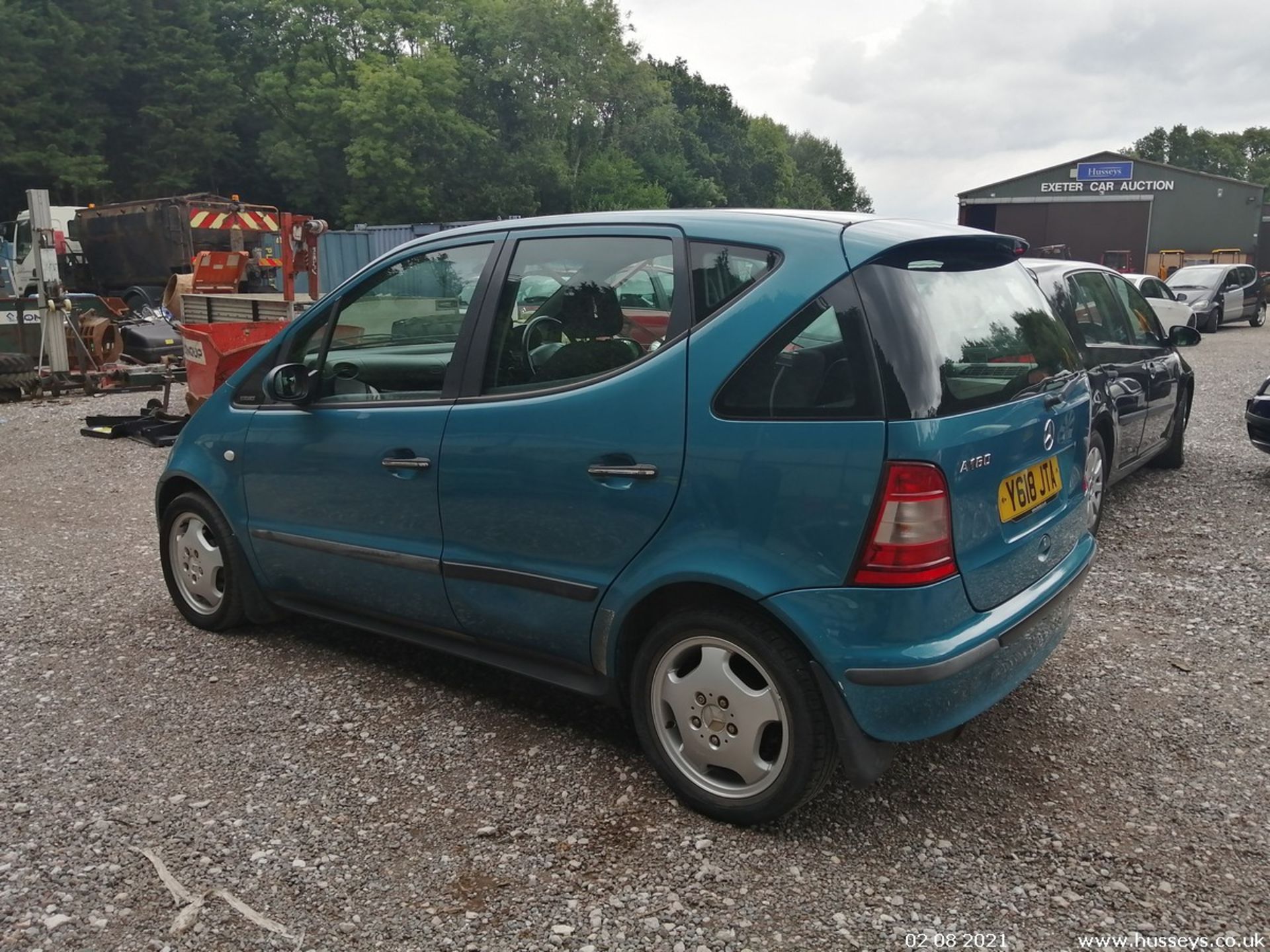 2001 MERCEDES A160 ELEGANCE AUTO - 1598cc 5dr Hatchback (Blue, 66k) - Image 4 of 11