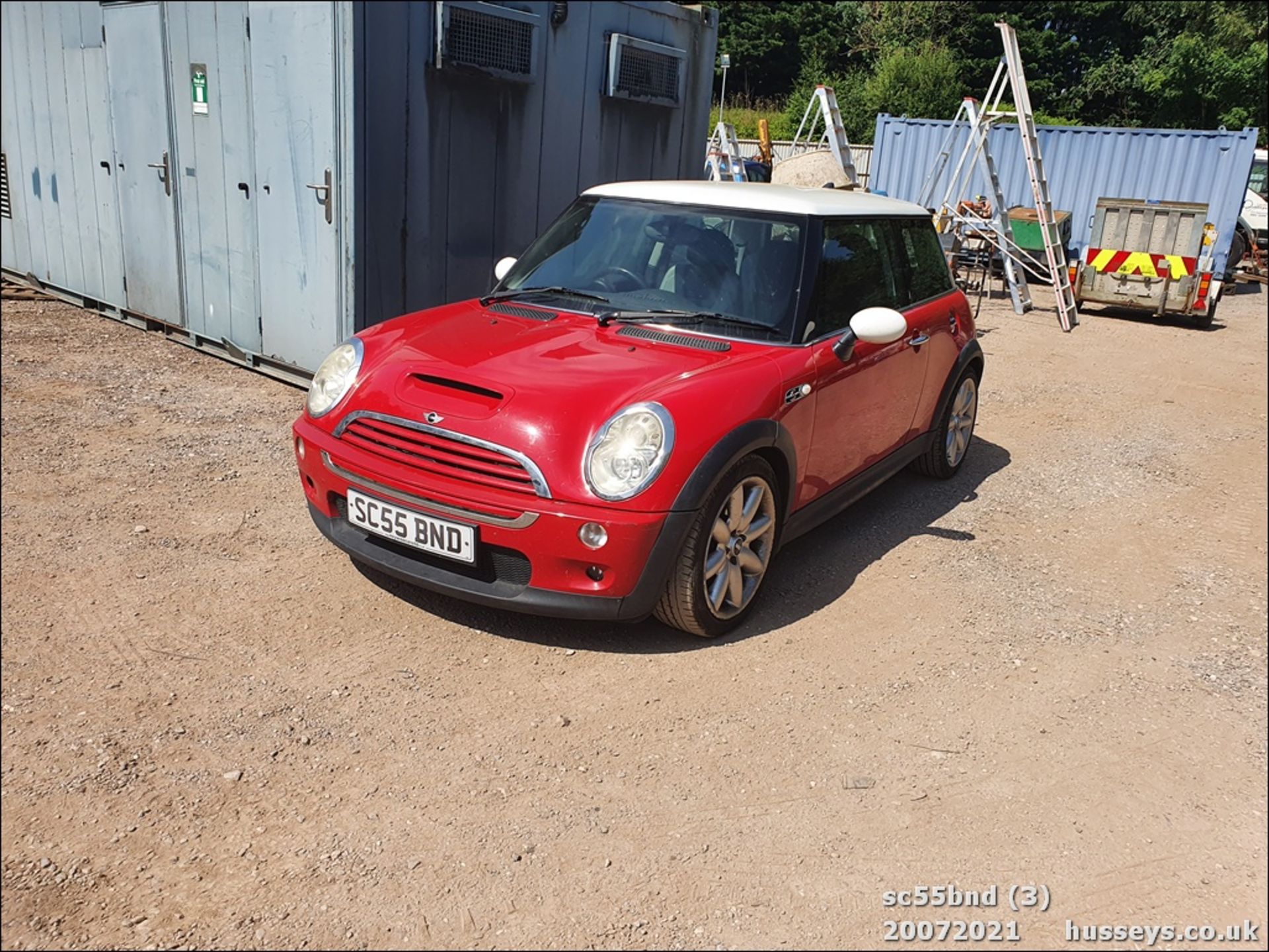 05/55 MINI MINI COOPER S - 1598cc 3dr Hatchback (Red, 103k) - Image 4 of 15