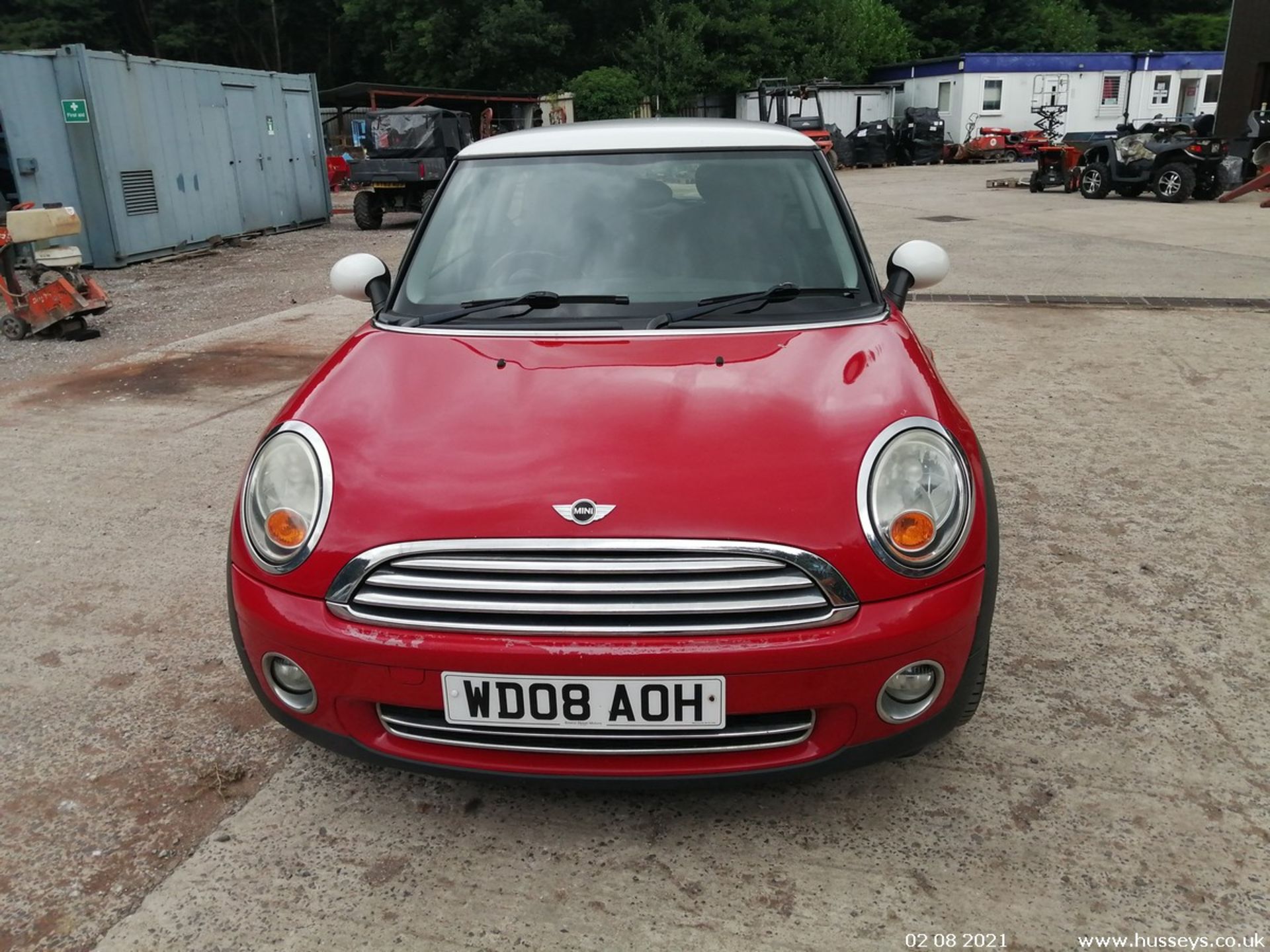 08/08 MINI COOPER - 1598cc 3dr Hatchback (Red, 80k) - Image 2 of 12