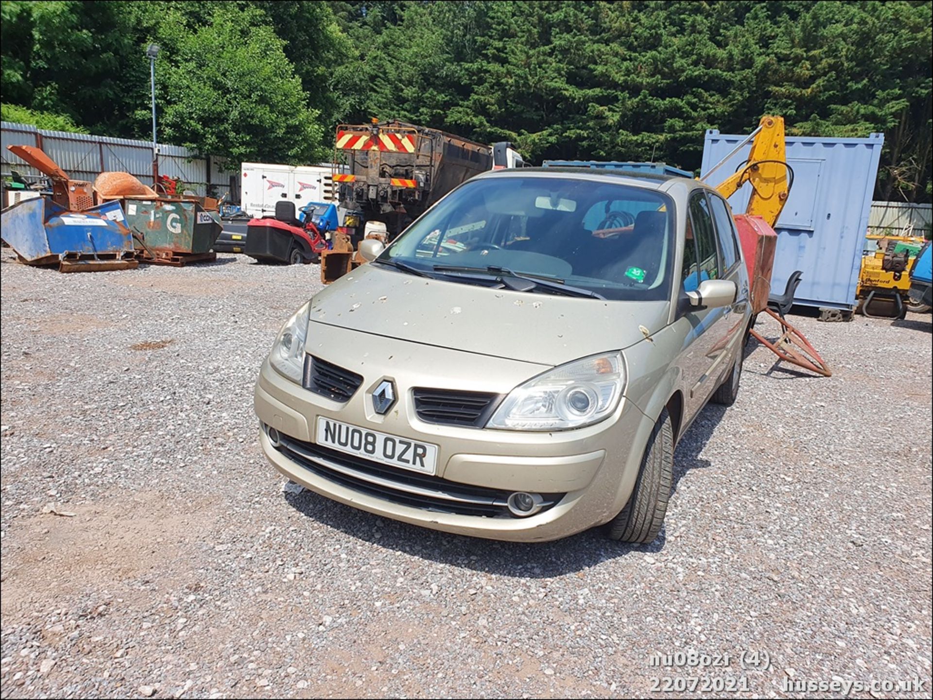 08/08 RENAULT SCENIC DYN DCI 106 - 1461cc 5dr MPV (Gold) - Image 5 of 16