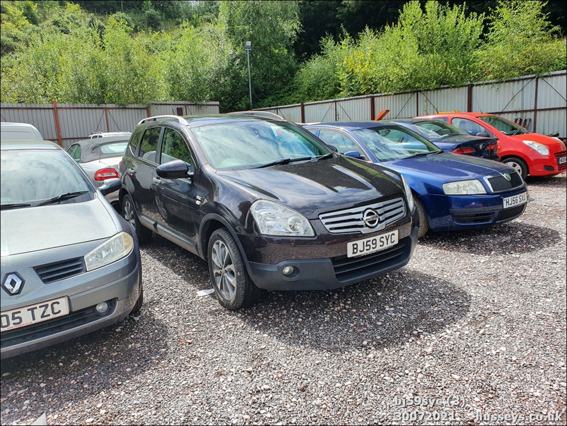 09/59 NISSAN QASHQAI N-TEC + 2 DCI - 1461cc 5dr Hatchback (Black, 97k) - Image 3 of 14