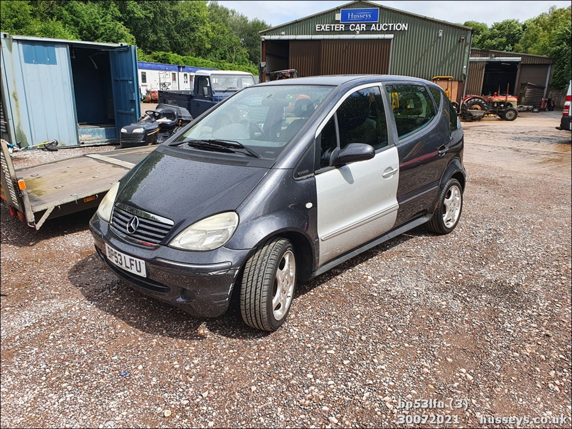 03/53 MERCEDES A170 CDI ELEGANCE AUTO - 1689cc 5dr Hatchback (Grey) - Image 3 of 13