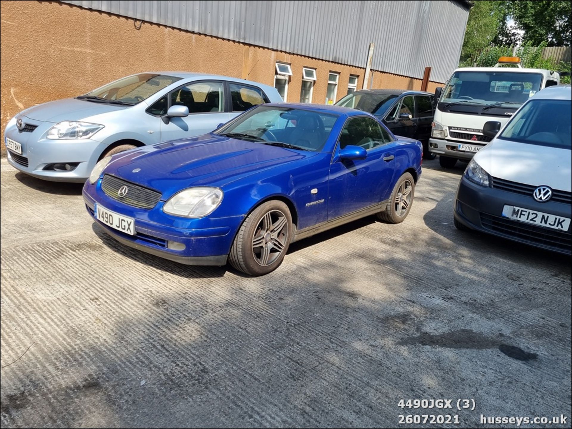 2000 MERCEDES SLK 230 KOMPRESSOR AUTO - 2295cc 2dr Coupe (Blue, 90k) - Image 3 of 12