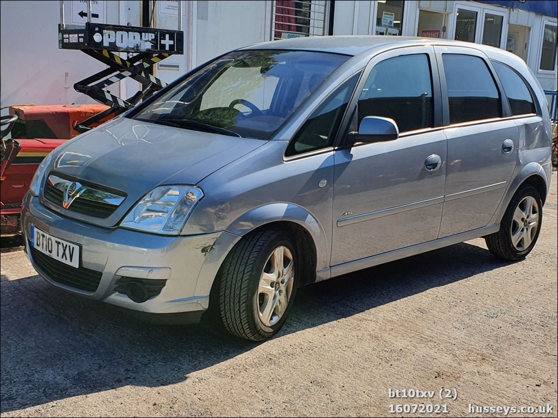 10/10 VAUXHALL MERIVA ACTIVE - 1364cc 5dr MPV (Silver, 77k)