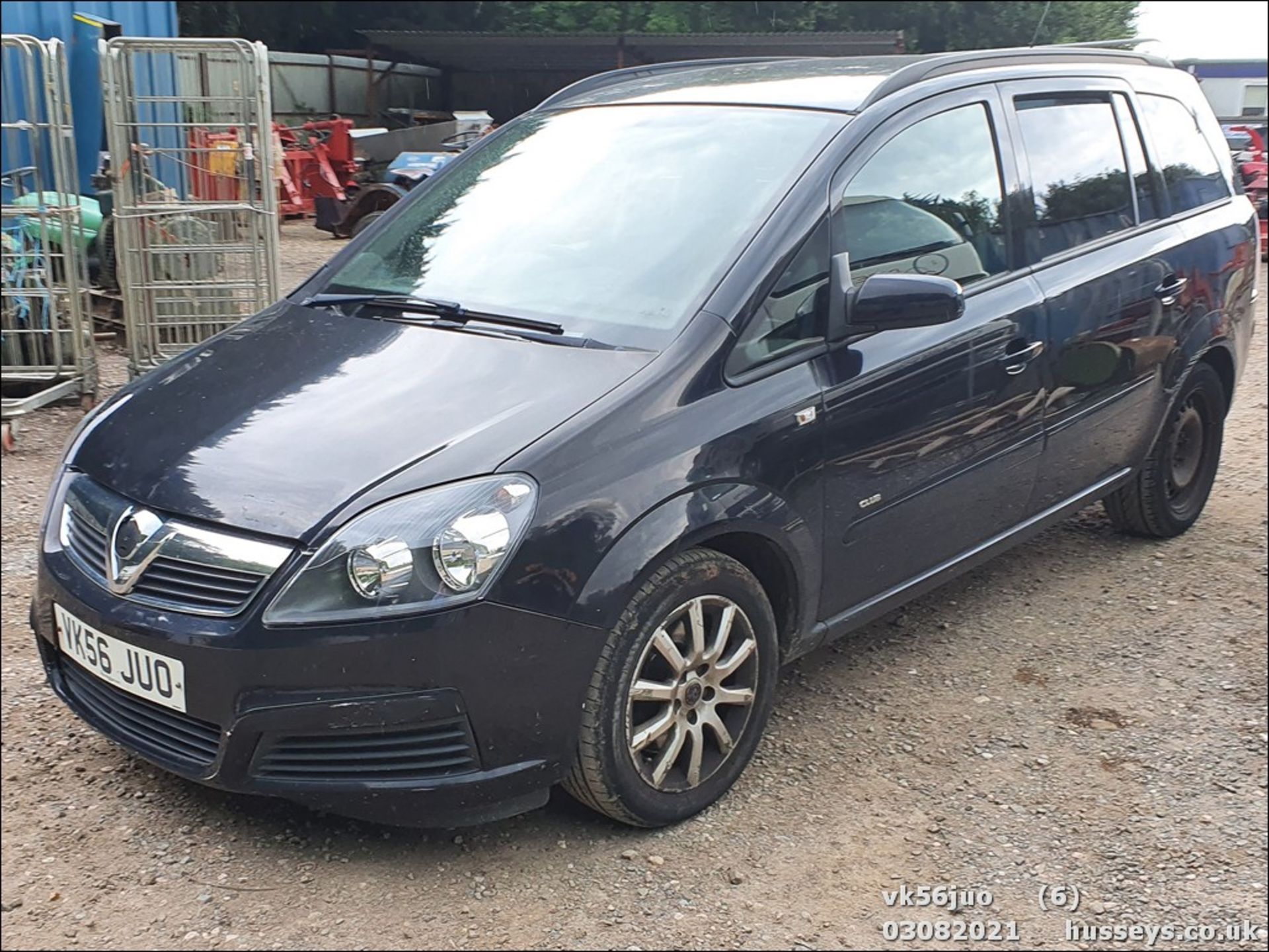 07/56 VAUXHALL ZAFIRA CLUB CDTI 120 - 1910cc 5dr MPV (Black, 108k)