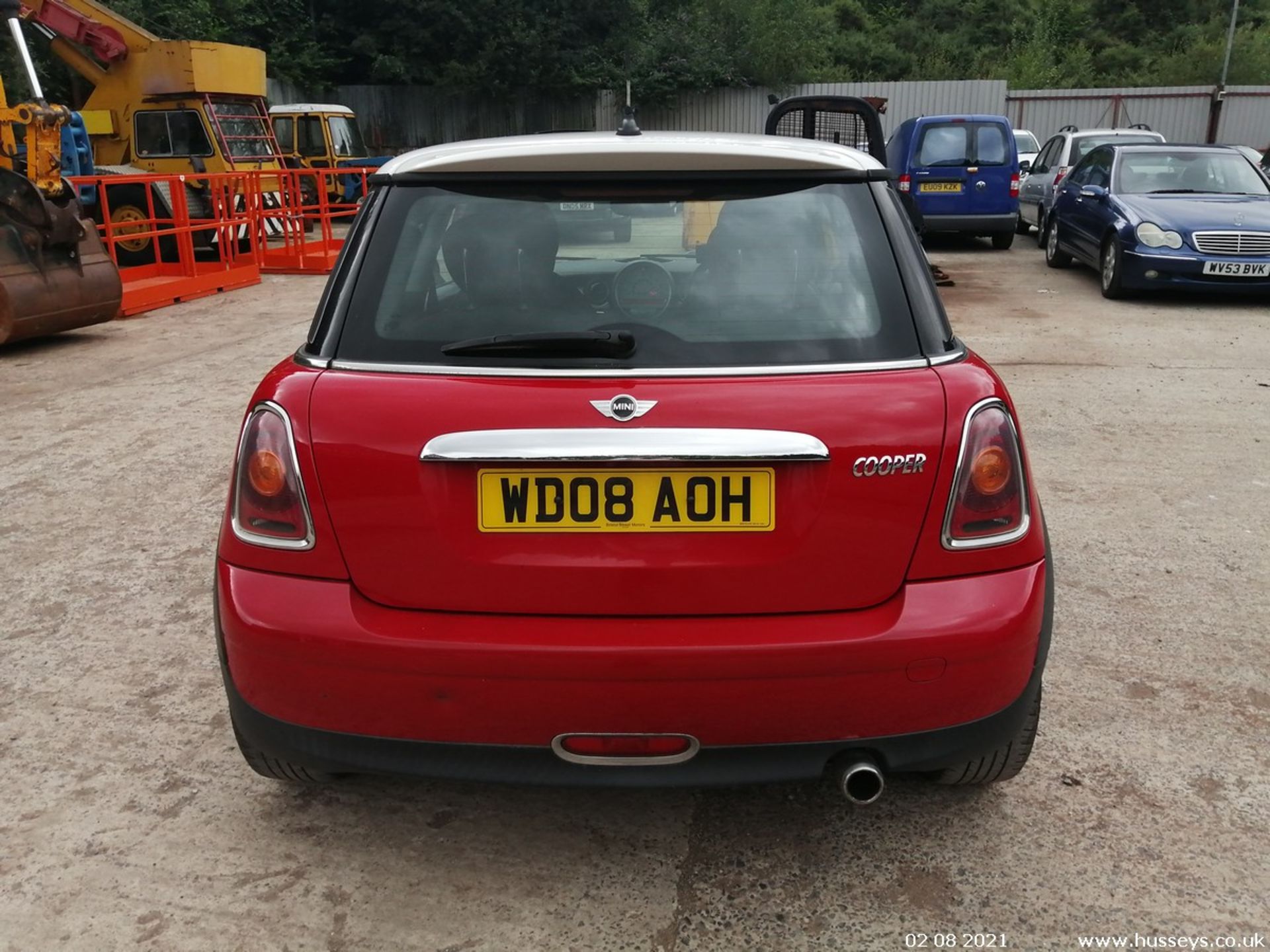 08/08 MINI COOPER - 1598cc 3dr Hatchback (Red, 80k) - Image 6 of 12