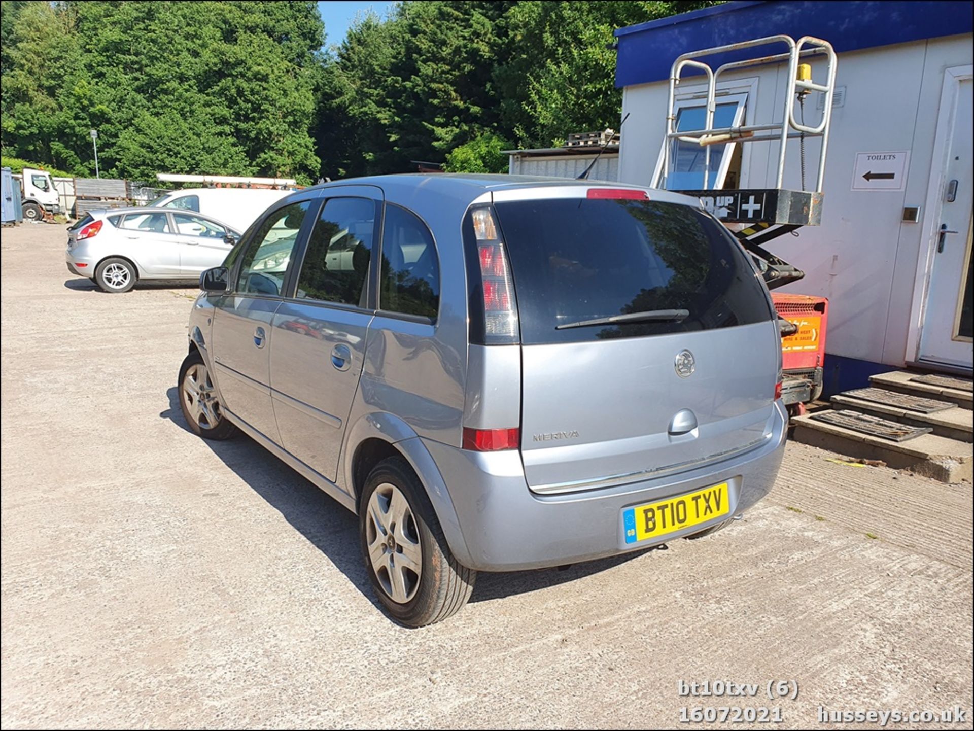 10/10 VAUXHALL MERIVA ACTIVE - 1364cc 5dr MPV (Silver, 77k) - Image 6 of 13