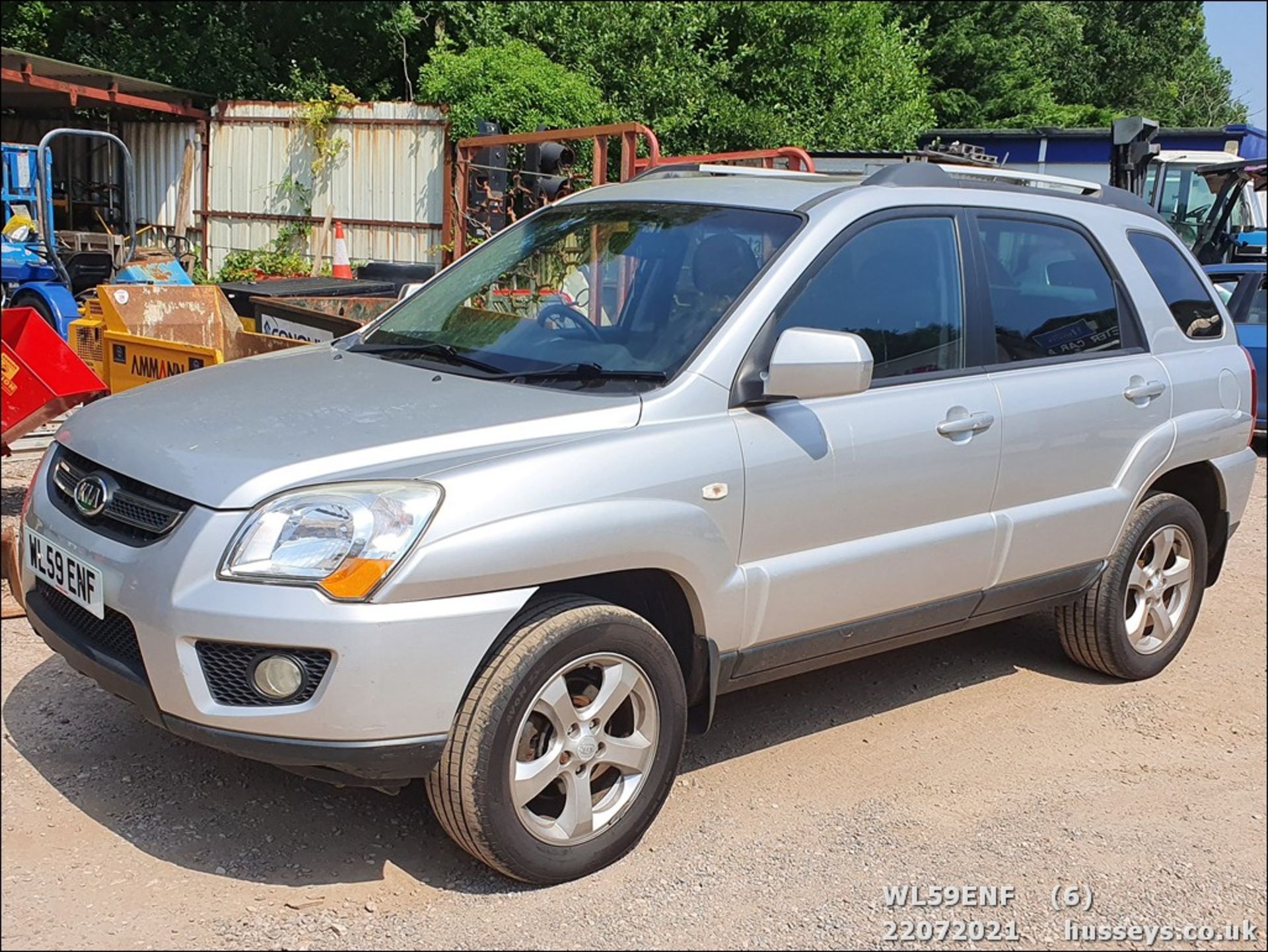 09/59 KIA SPORTAGE TITAN CRDI - 1991cc 5dr Estate (Silver, 116k)