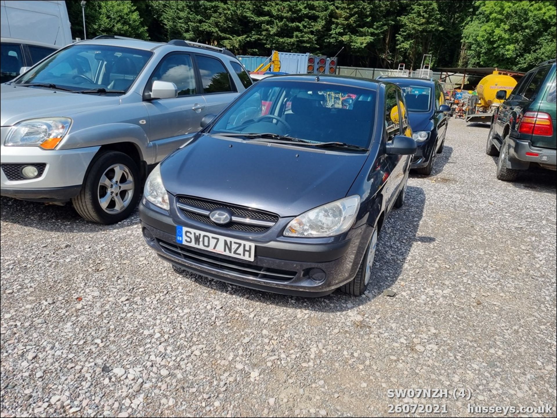 07/07 HYUNDAI GETZ GSI - 1086cc 3dr Hatchback (Grey, 88k) - Image 4 of 17