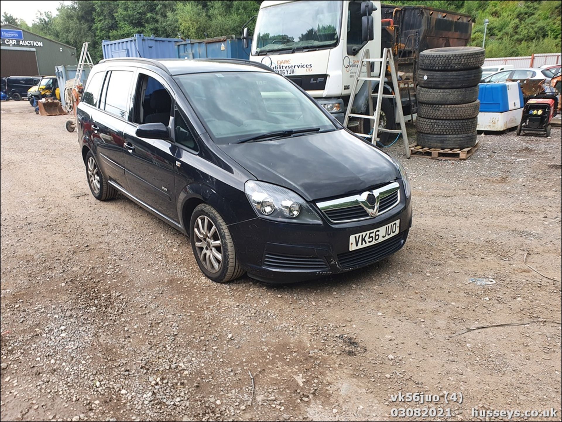 07/56 VAUXHALL ZAFIRA CLUB CDTI 120 - 1910cc 5dr MPV (Black, 108k) - Image 5 of 15