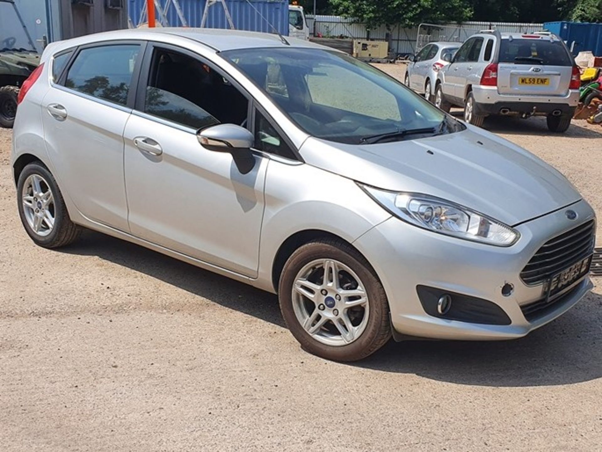 13/63 FORD FIESTA ZETEC - 998cc 5dr Hatchback (Silver, 85k)