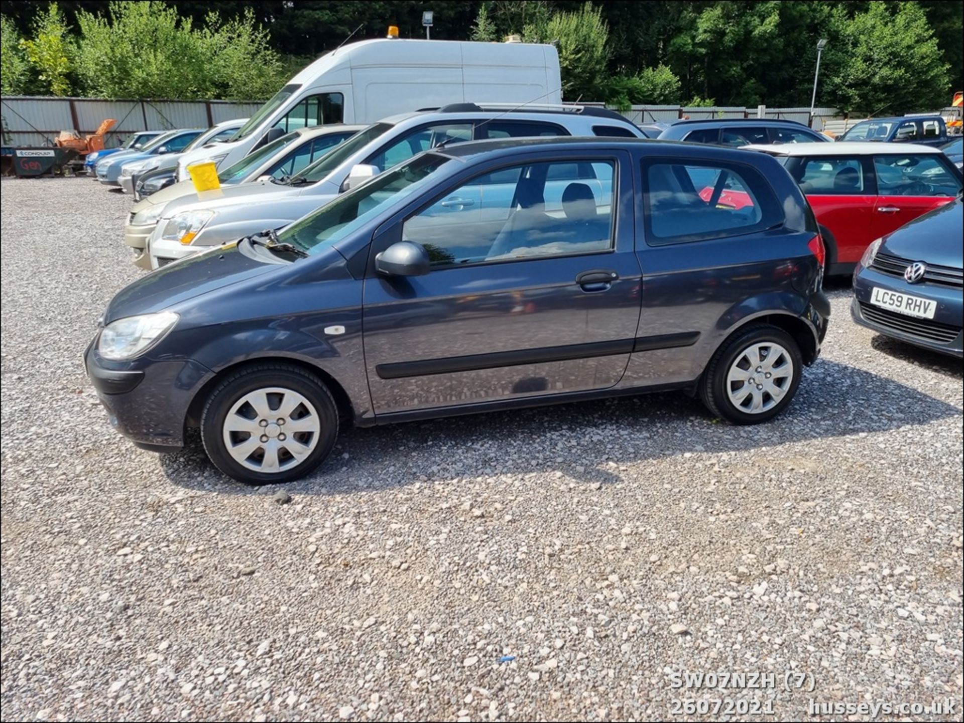 07/07 HYUNDAI GETZ GSI - 1086cc 3dr Hatchback (Grey, 88k) - Image 7 of 17