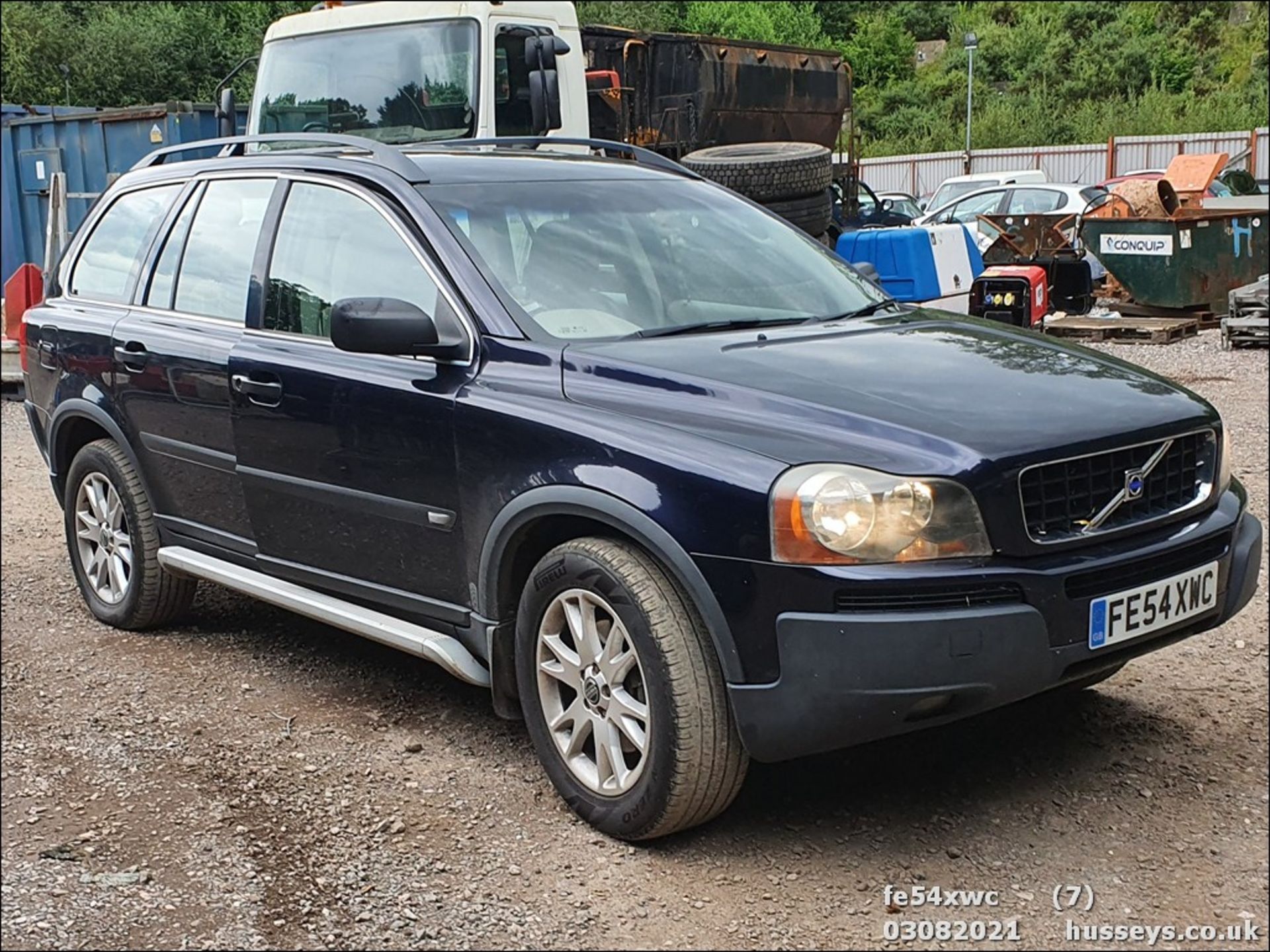 04/54 VOLVO XC 90 D5 SE AWD SEMI-AUTO - 2401cc 5dr Estate (Blue, 151k)