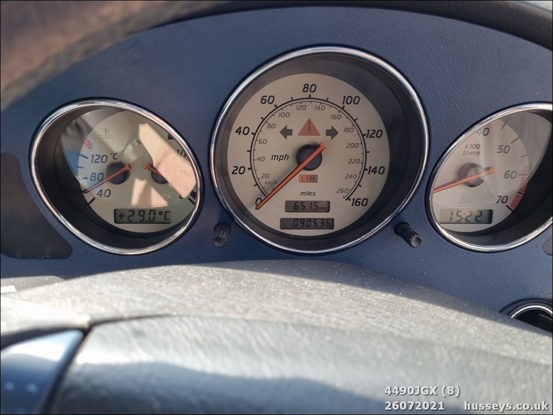 2000 MERCEDES SLK 230 KOMPRESSOR AUTO - 2295cc 2dr Coupe (Blue, 90k) - Image 8 of 12