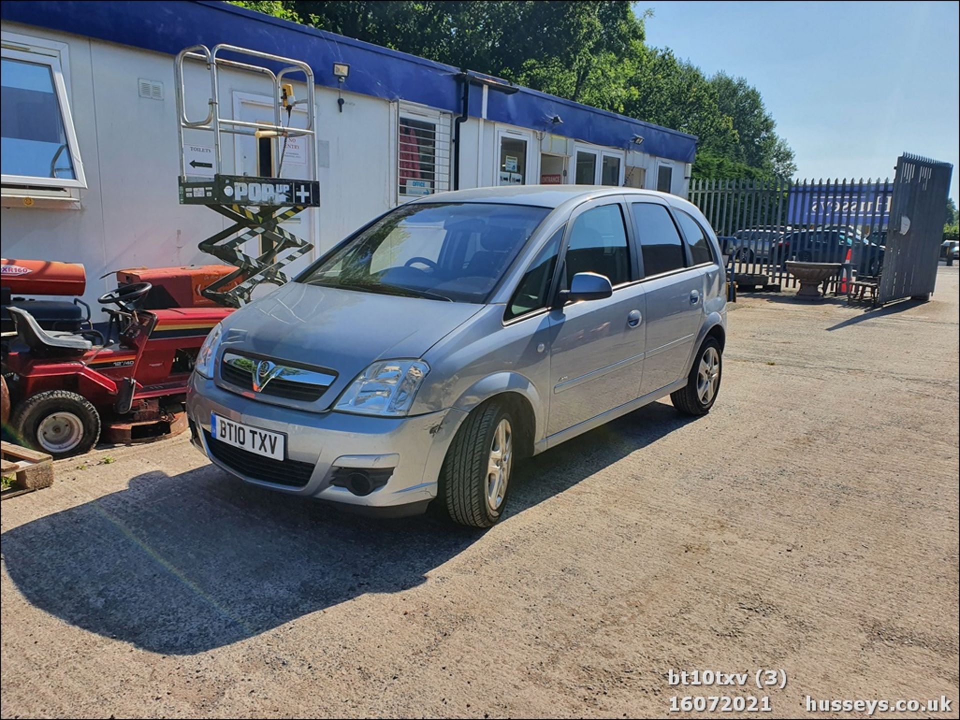 10/10 VAUXHALL MERIVA ACTIVE - 1364cc 5dr MPV (Silver, 77k) - Image 3 of 13