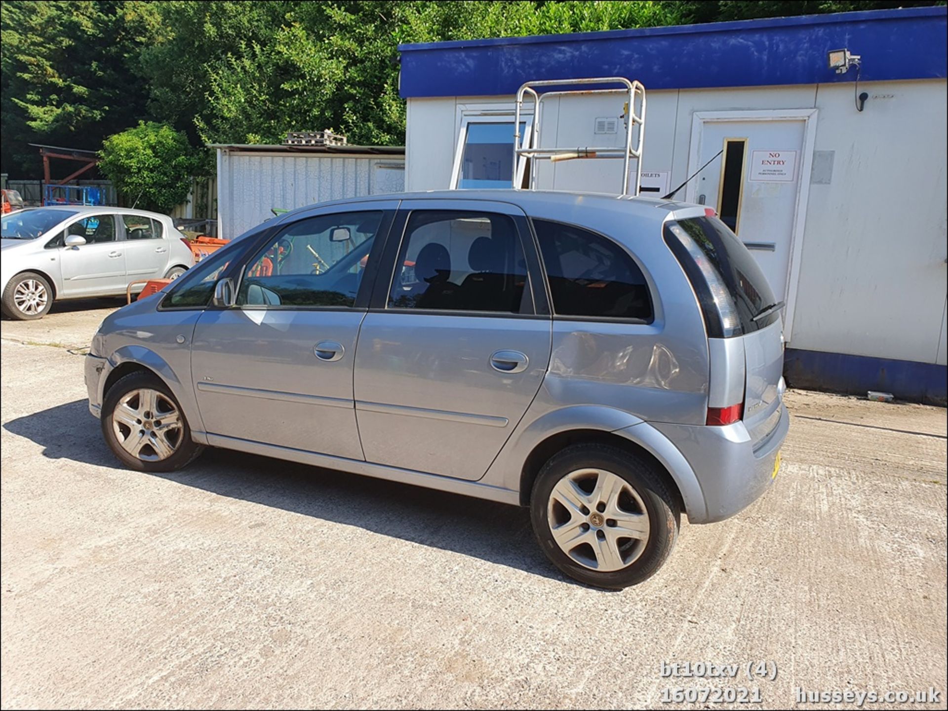 10/10 VAUXHALL MERIVA ACTIVE - 1364cc 5dr MPV (Silver, 77k) - Image 4 of 13