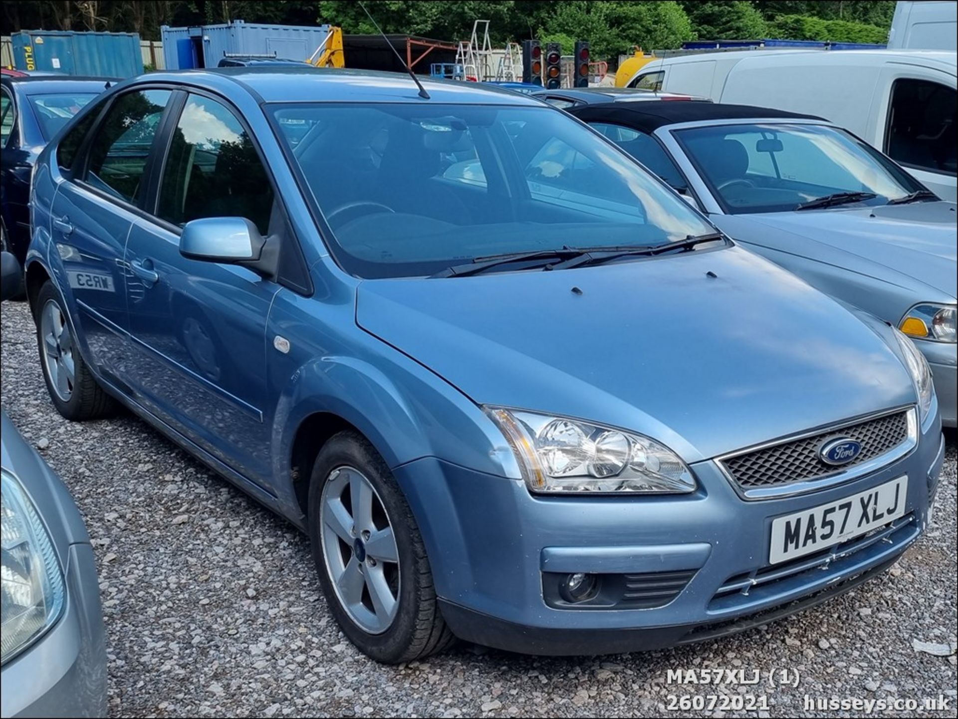 07/57 FORD FOCUS ZETEC CLIMATE TDCI - 1753cc 5dr Hatchback (Blue, 118k)