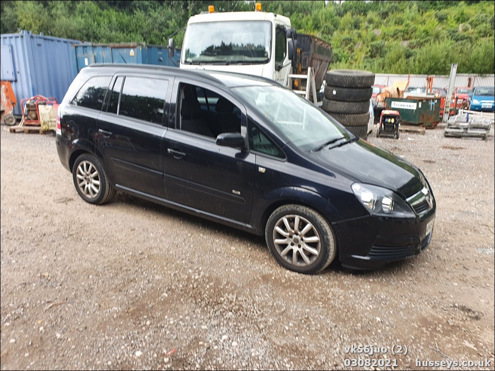 07/56 VAUXHALL ZAFIRA CLUB CDTI 120 - 1910cc 5dr MPV (Black, 108k) - Image 3 of 15