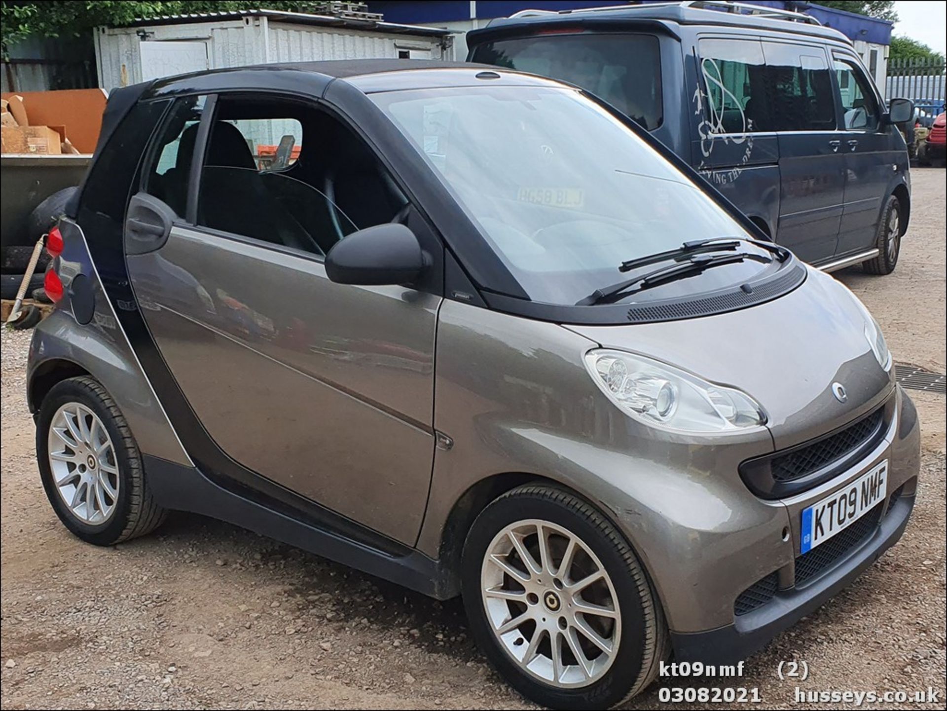 09/09 SMART FORTWO PASSION MHD AUTO - 999cc 2dr Convertible (Grey, 72k)