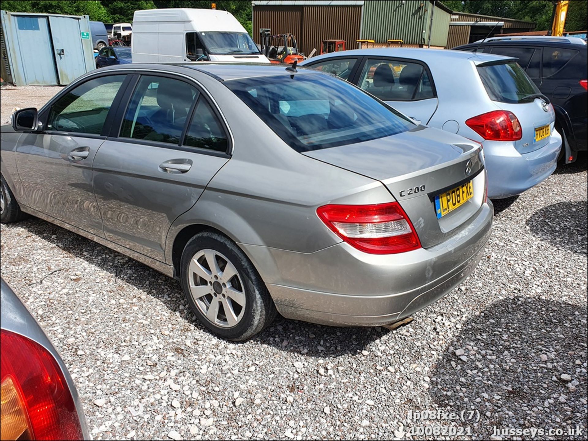 08/08 MERCEDES C200 SE CDI - 2148cc 4dr Saloon (Silver, 128k) - Image 7 of 13