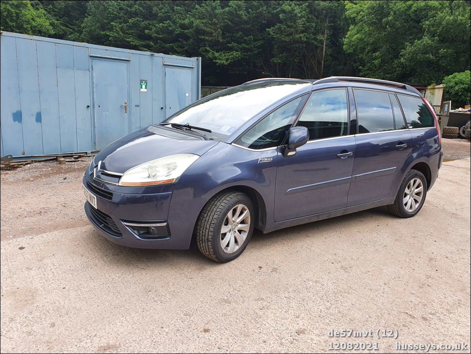 07/57 CITROEN C4 PICASSO 7 EXCL HDI A - 1560cc 5dr MPV (Mauve/purple, 93k) - Image 12 of 18