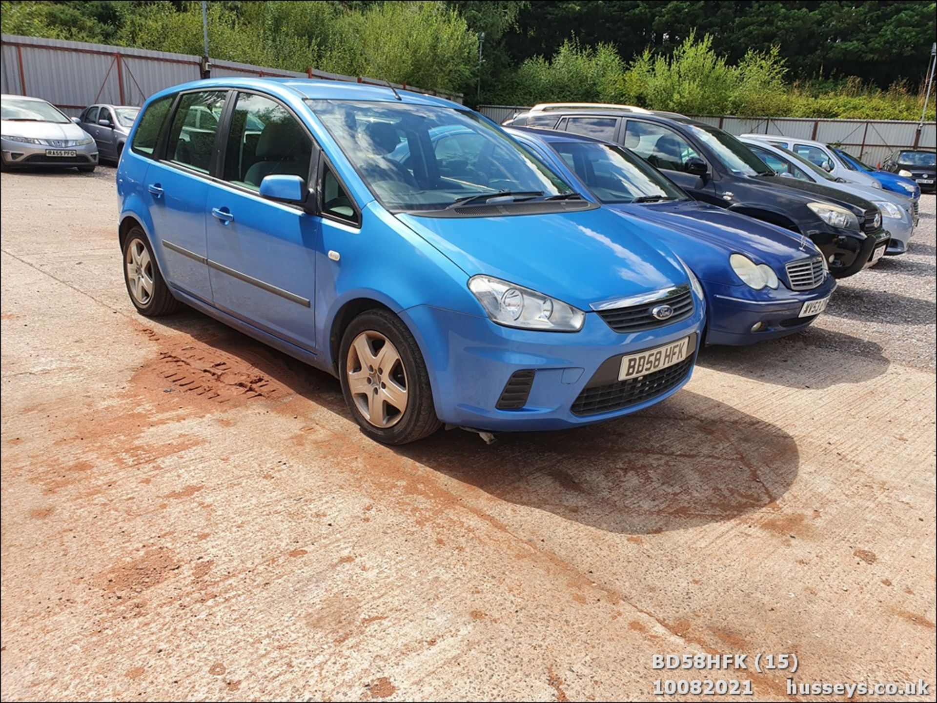 08/58 FORD C-MAX STYLE - 1596cc 5dr MPV (Blue, 103k) - Image 15 of 15