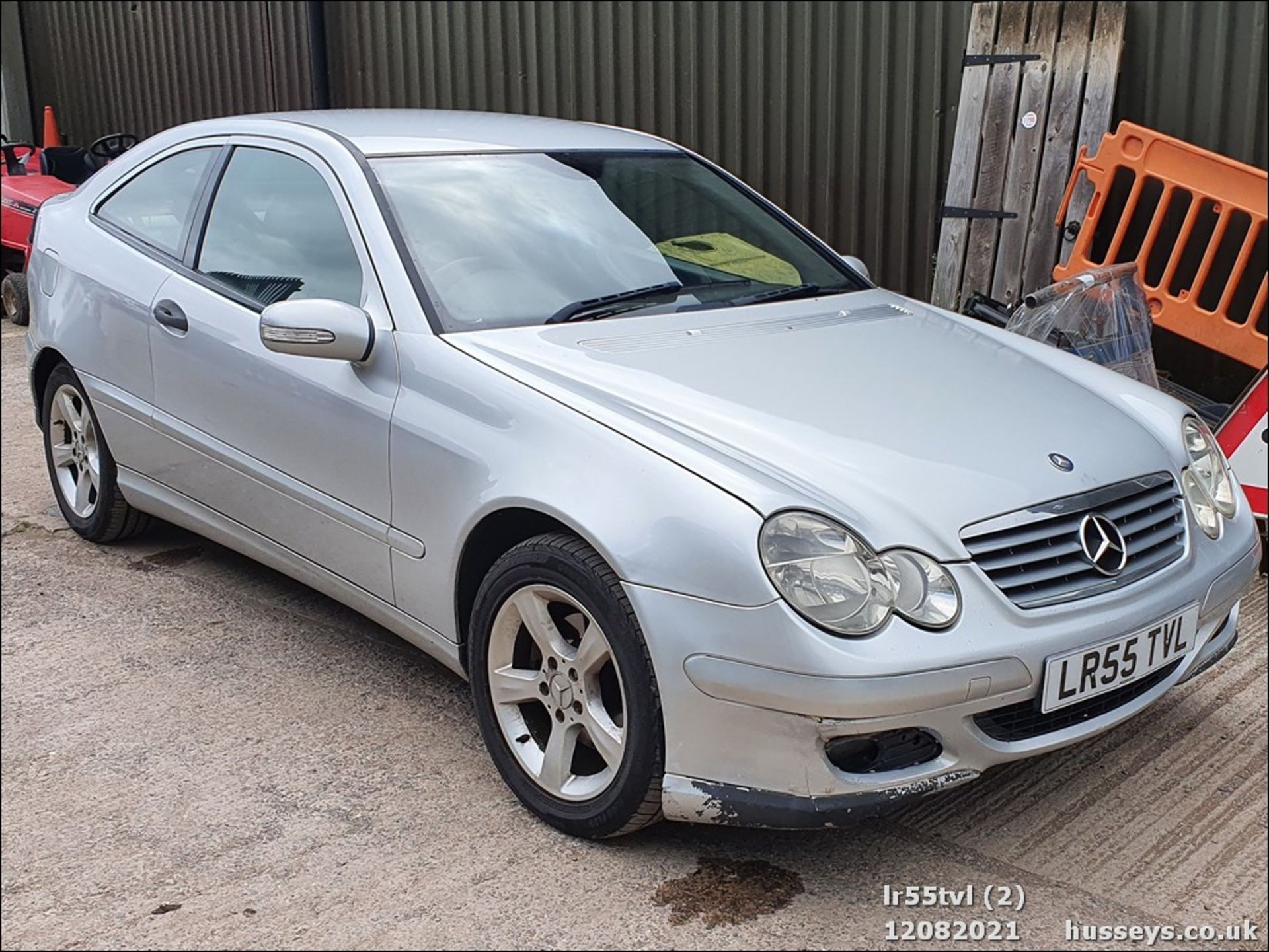 05/55 MERCEDES C200 CDI SE AUTO - 2148cc 3dr Coupe (Silver)