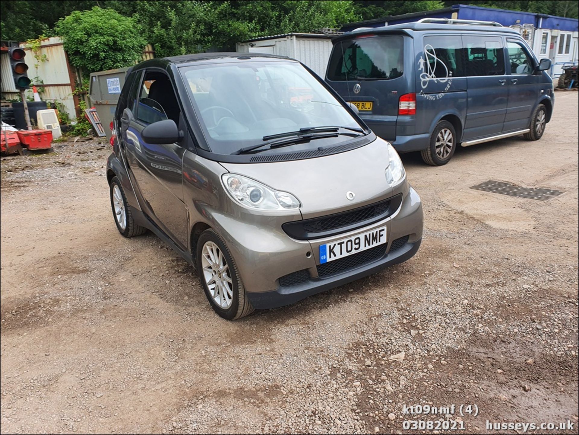 09/09 SMART FORTWO PASSION MHD AUTO - 999cc 2dr Convertible (Grey, 72k) - Image 3 of 12