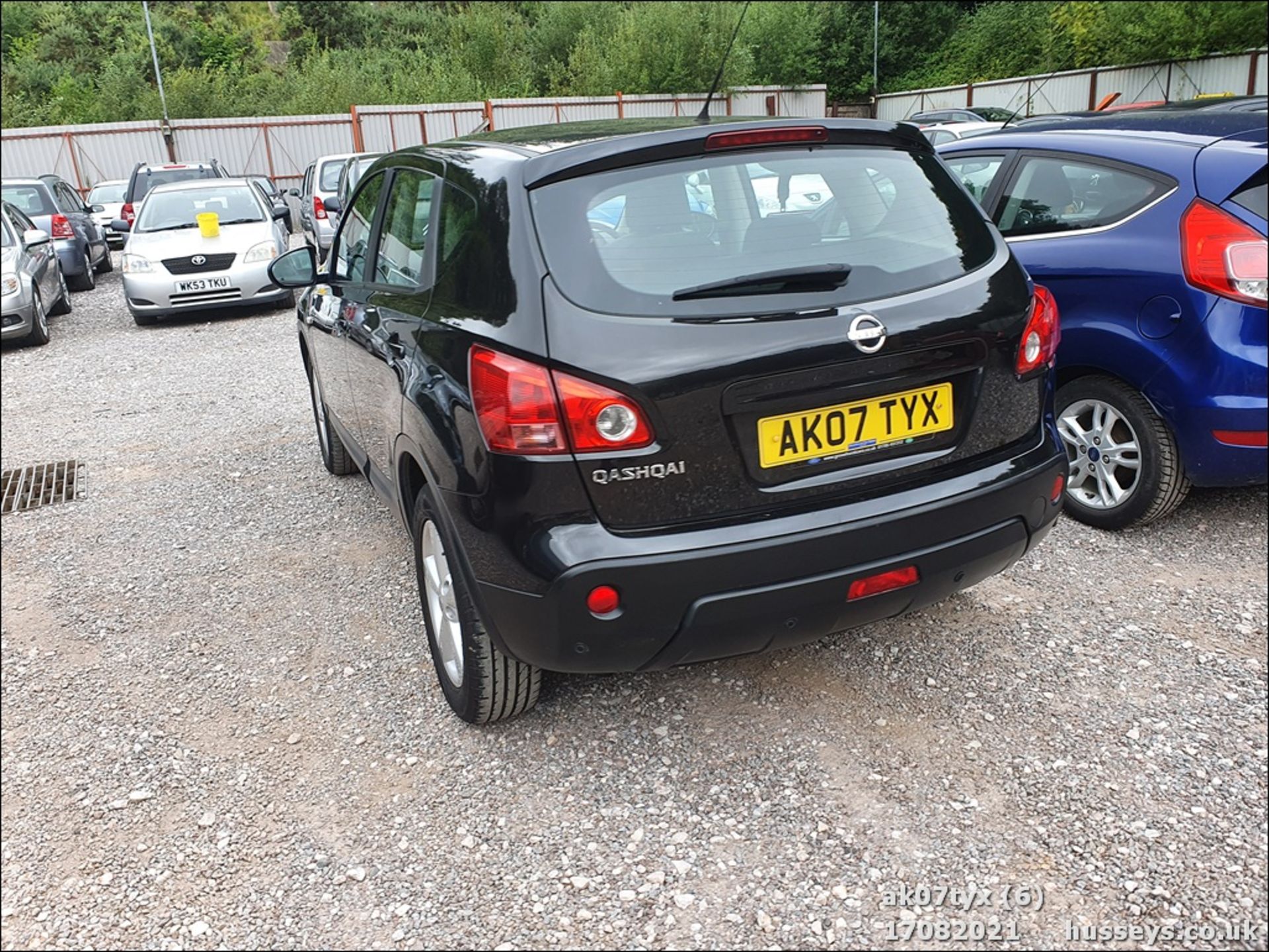 07/07 NISSAN QASHQAI TEKNA DCI 2WD - 1461cc 5dr Hatchback (Black, 121k) - Image 5 of 12