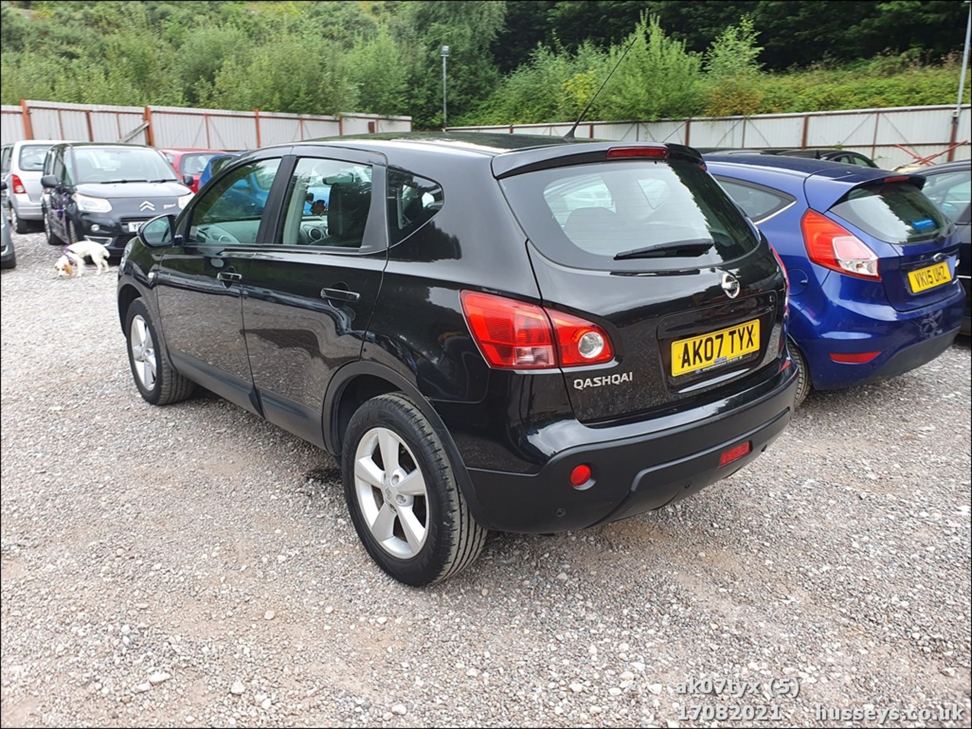 07/07 NISSAN QASHQAI TEKNA DCI 2WD - 1461cc 5dr Hatchback (Black, 121k) - Image 4 of 12