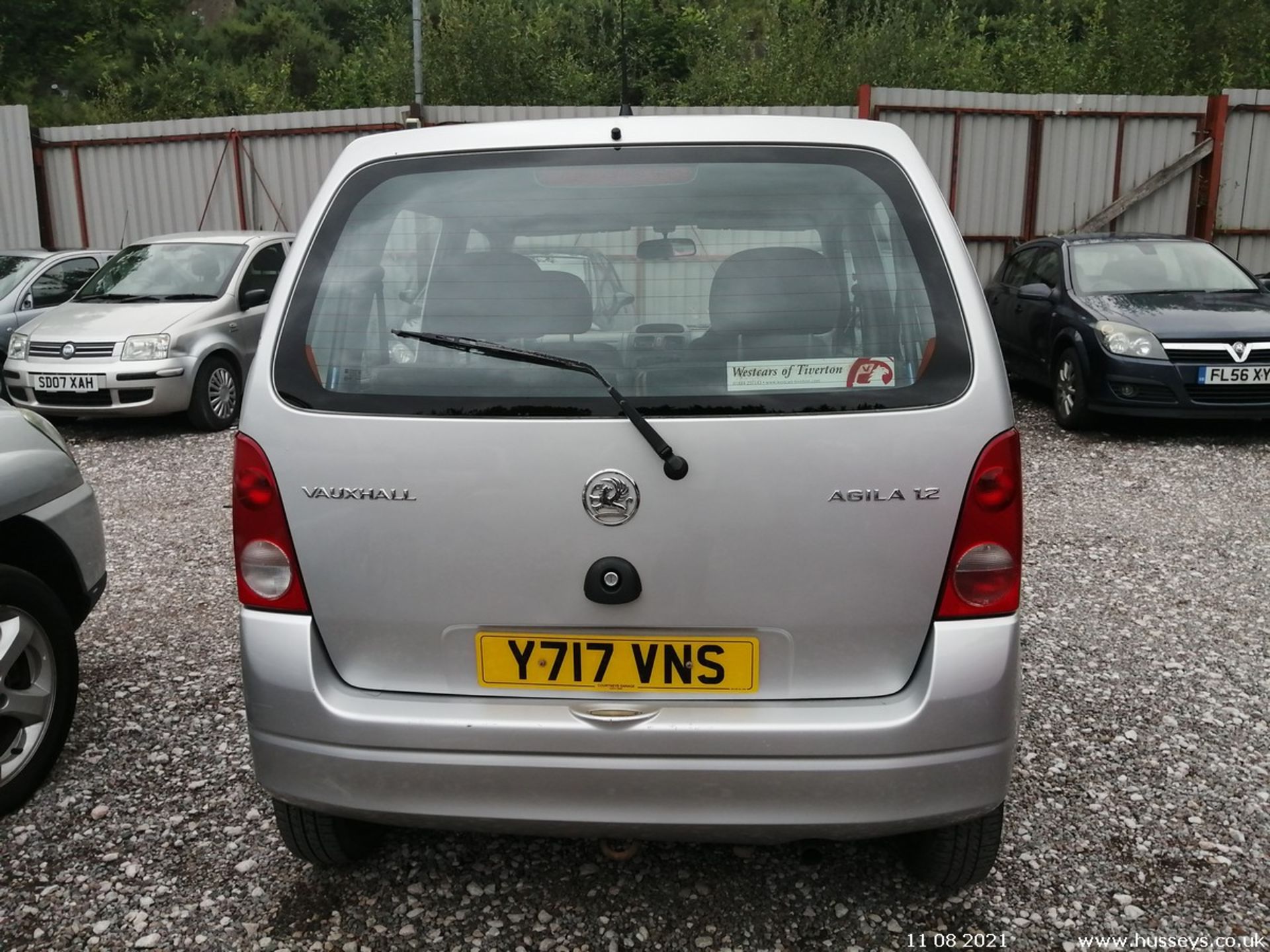 2001 VAUXHALL AGILA - 1199cc 5dr Estate (Silver) - Image 13 of 25