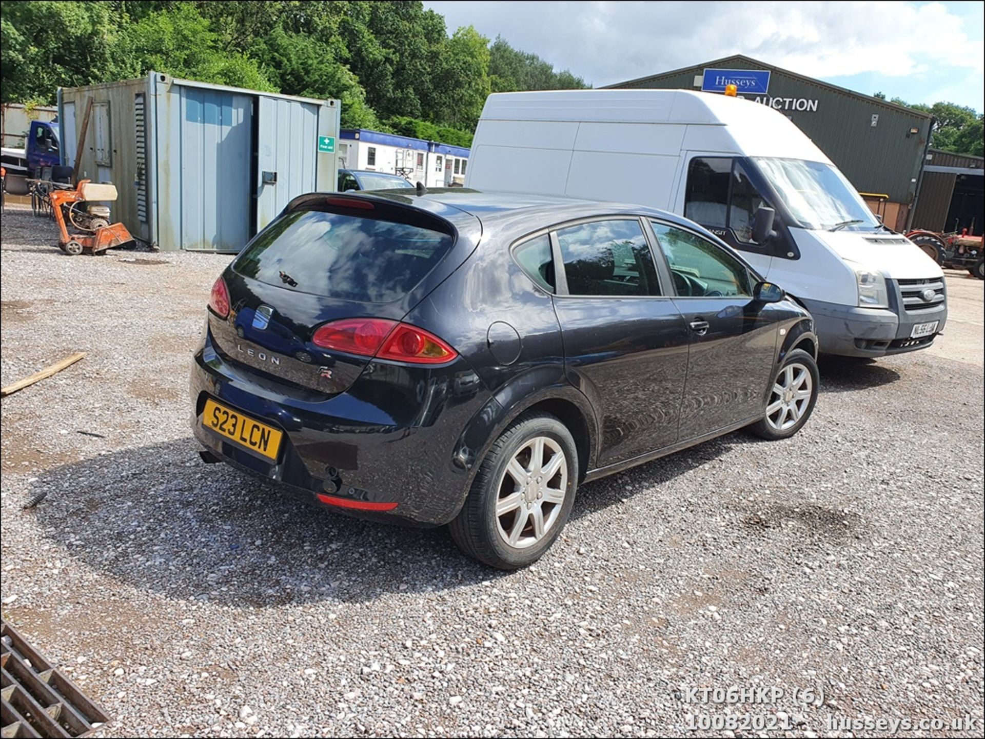 06/06 SEAT LEON STYLANCE - 1595cc 5dr Hatchback (Black, 142k) - Image 5 of 18