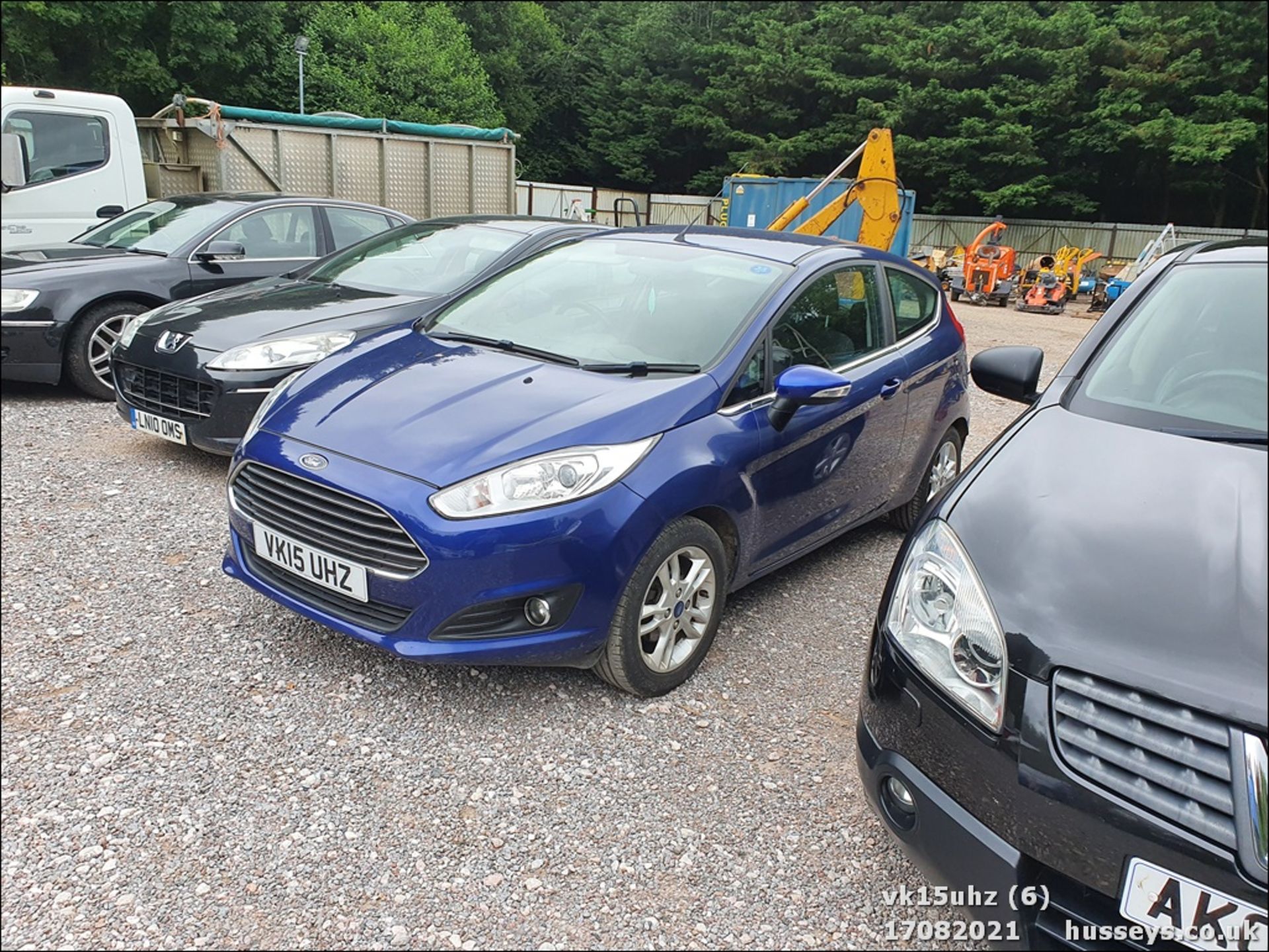 15/15 FORD FIESTA ZETEC - 1242cc 3dr Hatchback (Blue, 111k) - Image 6 of 15