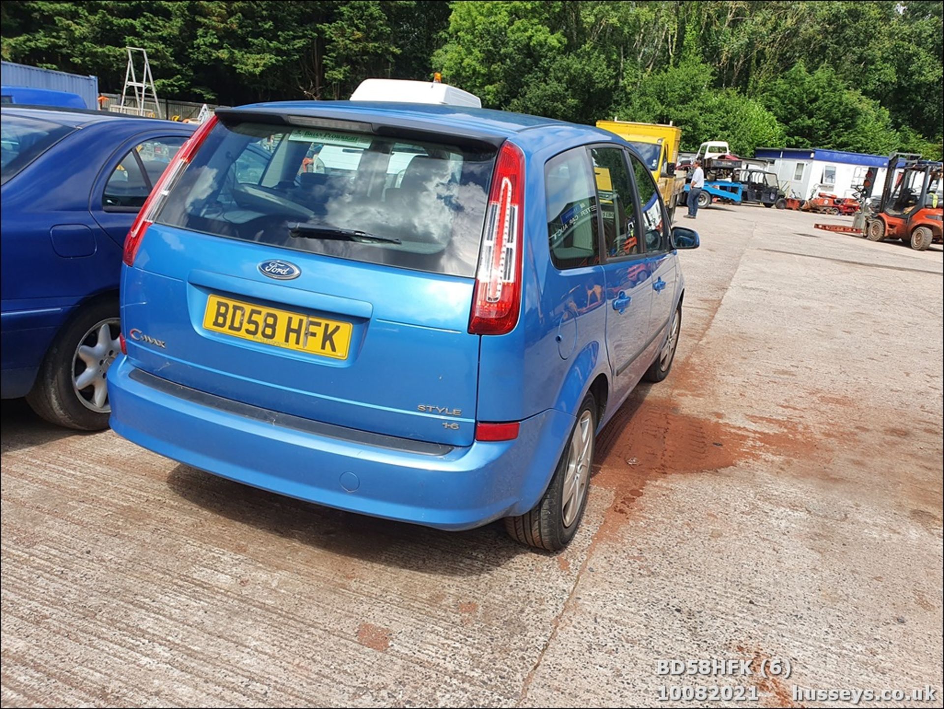 08/58 FORD C-MAX STYLE - 1596cc 5dr MPV (Blue, 103k) - Image 6 of 15