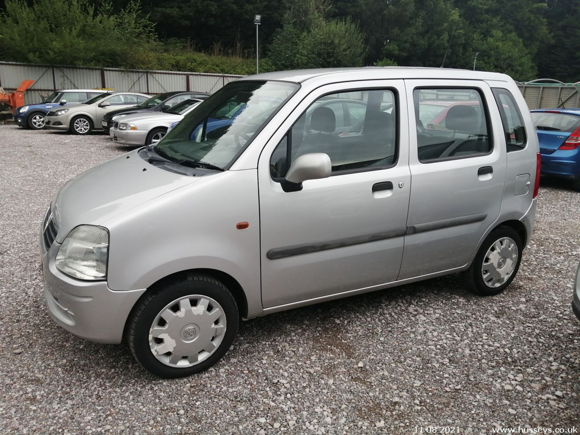 2001 VAUXHALL AGILA - 1199cc 5dr Estate (Silver) - Image 9 of 25