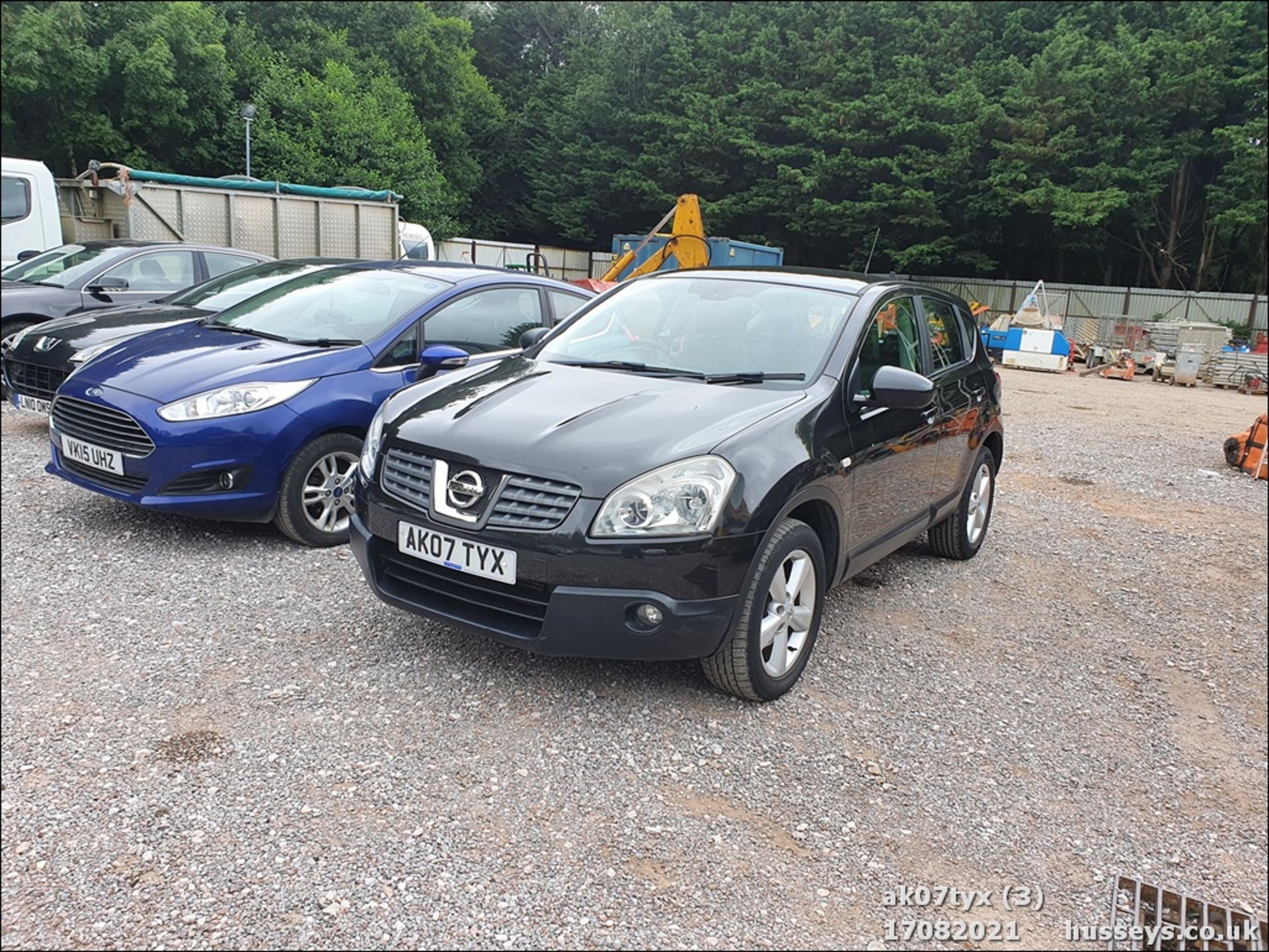 07/07 NISSAN QASHQAI TEKNA DCI 2WD - 1461cc 5dr Hatchback (Black, 121k) - Image 2 of 12