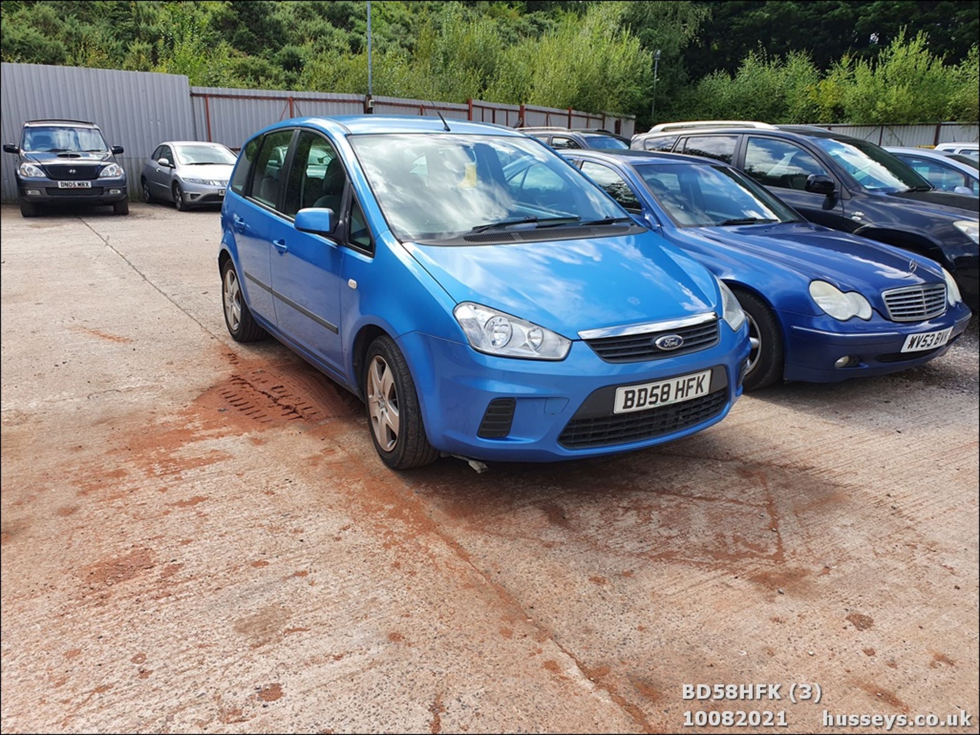 08/58 FORD C-MAX STYLE - 1596cc 5dr MPV (Blue, 103k) - Image 3 of 15