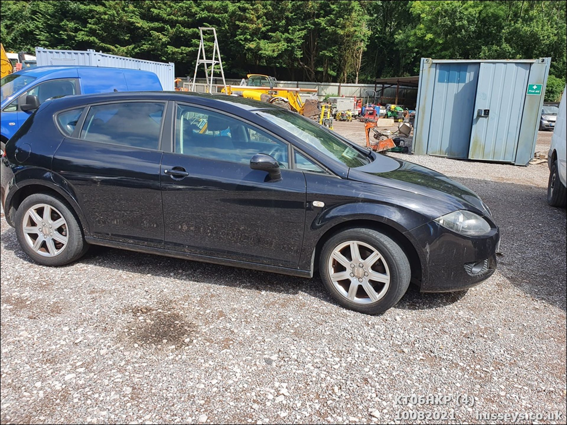 06/06 SEAT LEON STYLANCE - 1595cc 5dr Hatchback (Black, 142k) - Image 3 of 18