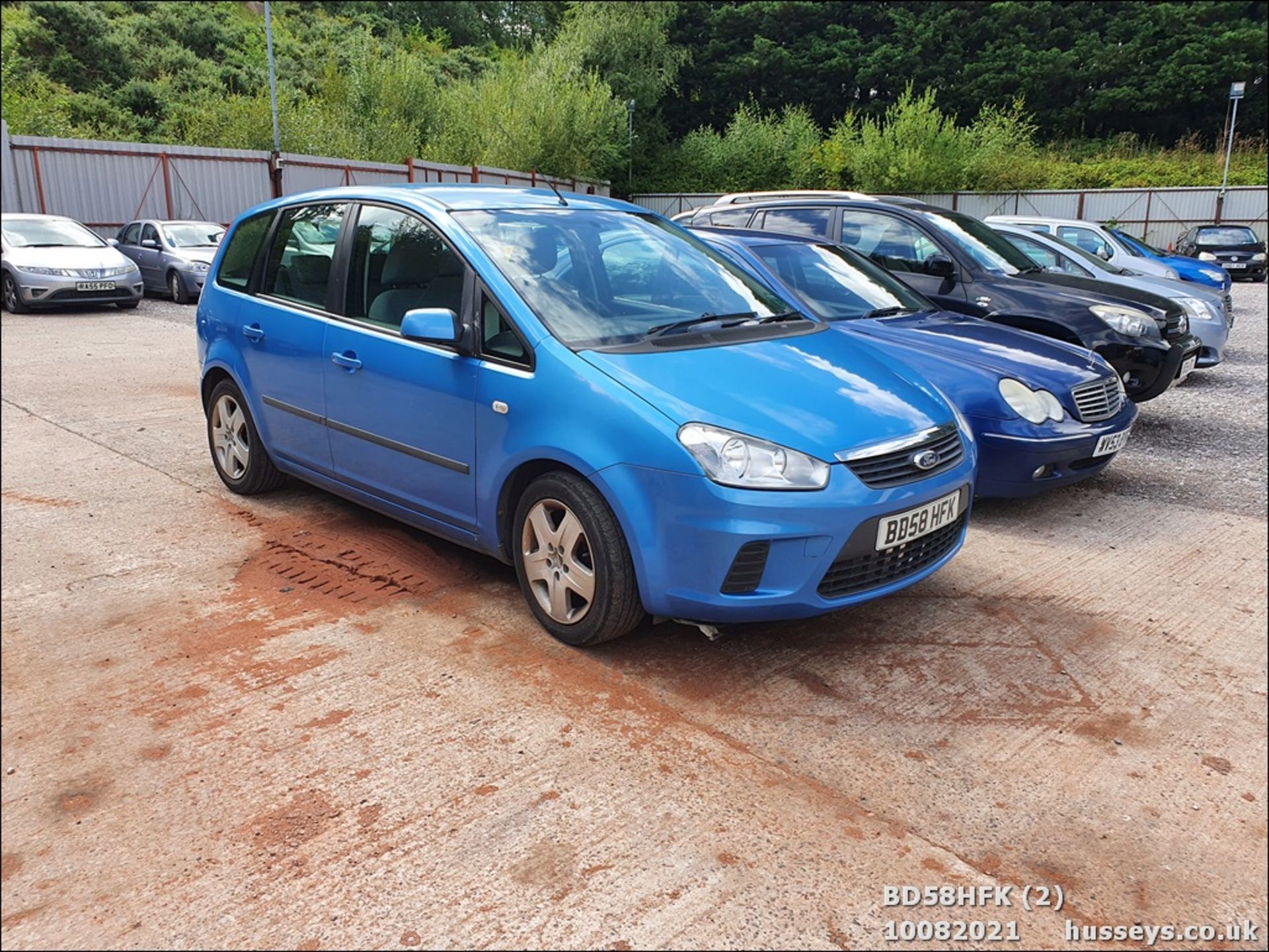 08/58 FORD C-MAX STYLE - 1596cc 5dr MPV (Blue, 103k) - Image 2 of 15