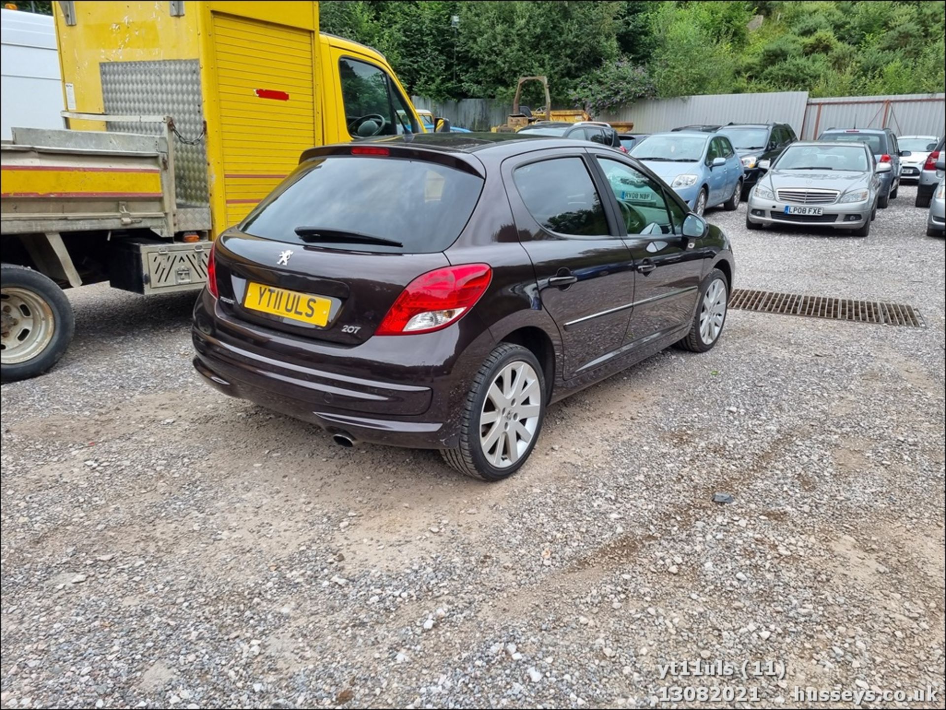 11/11 PEUGEOT 207 ALLURE - 1598cc 5dr Hatchback (Red, 38k) - Image 11 of 20