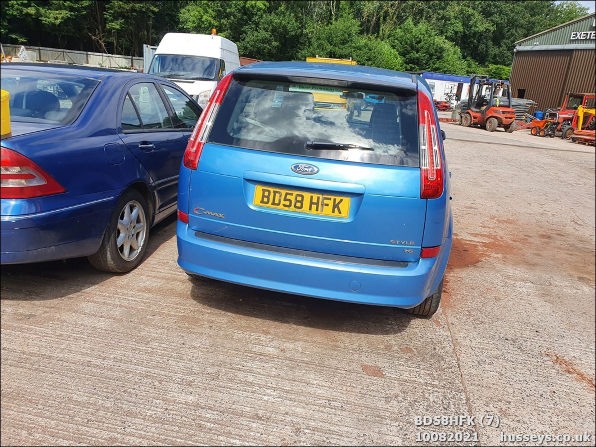 08/58 FORD C-MAX STYLE - 1596cc 5dr MPV (Blue, 103k) - Image 7 of 15