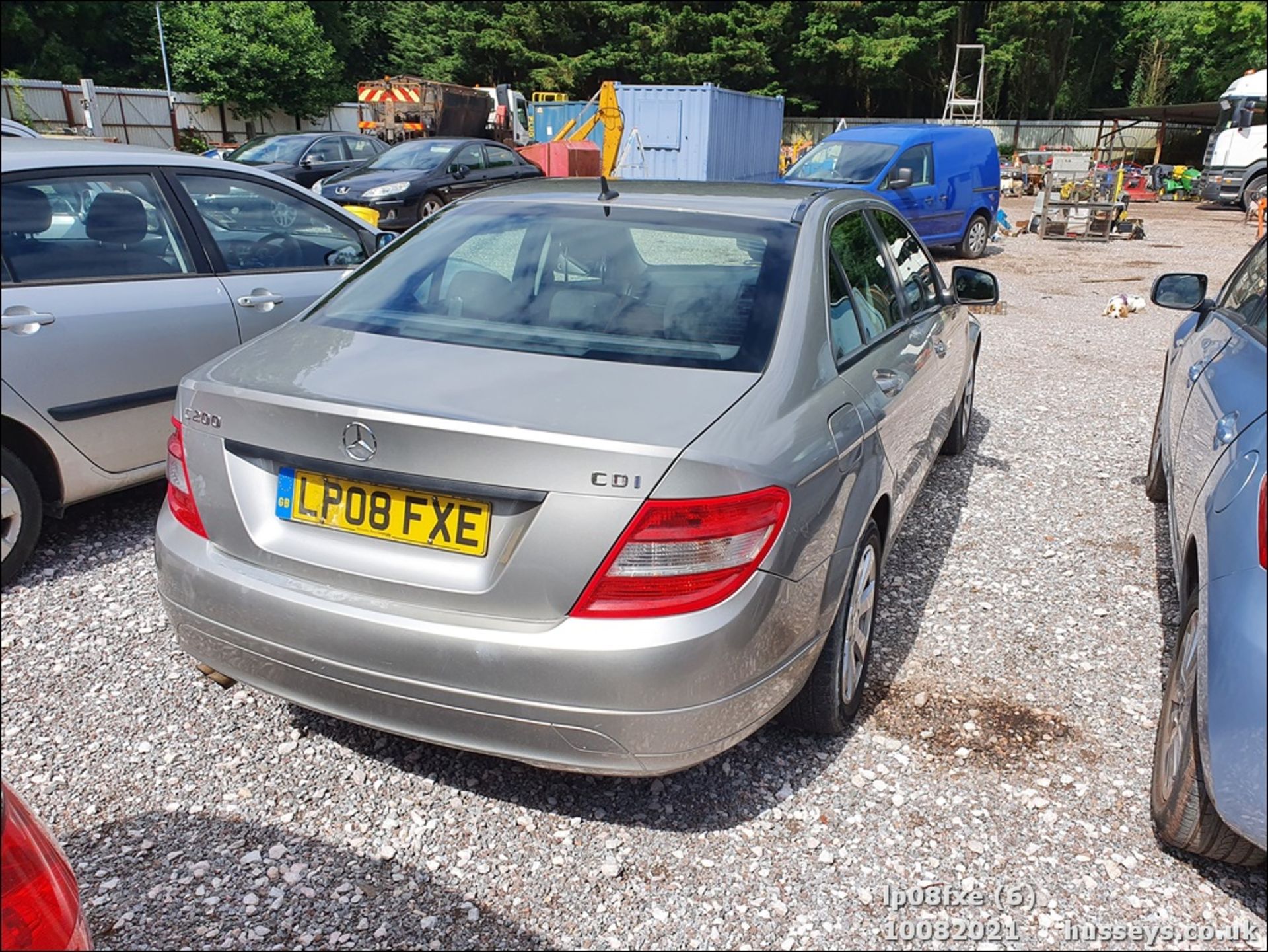 08/08 MERCEDES C200 SE CDI - 2148cc 4dr Saloon (Silver, 128k) - Image 6 of 13