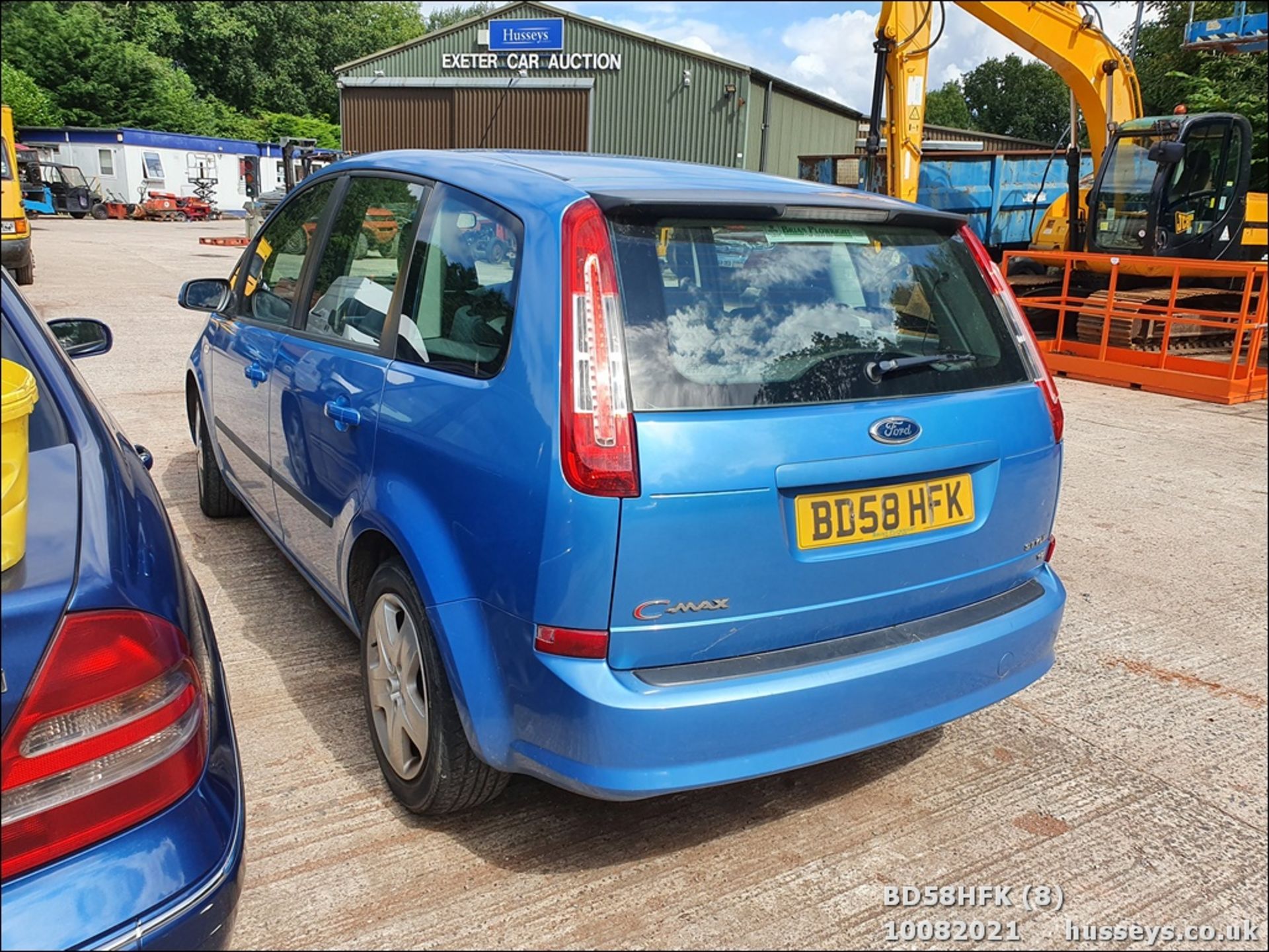 08/58 FORD C-MAX STYLE - 1596cc 5dr MPV (Blue, 103k) - Image 8 of 15