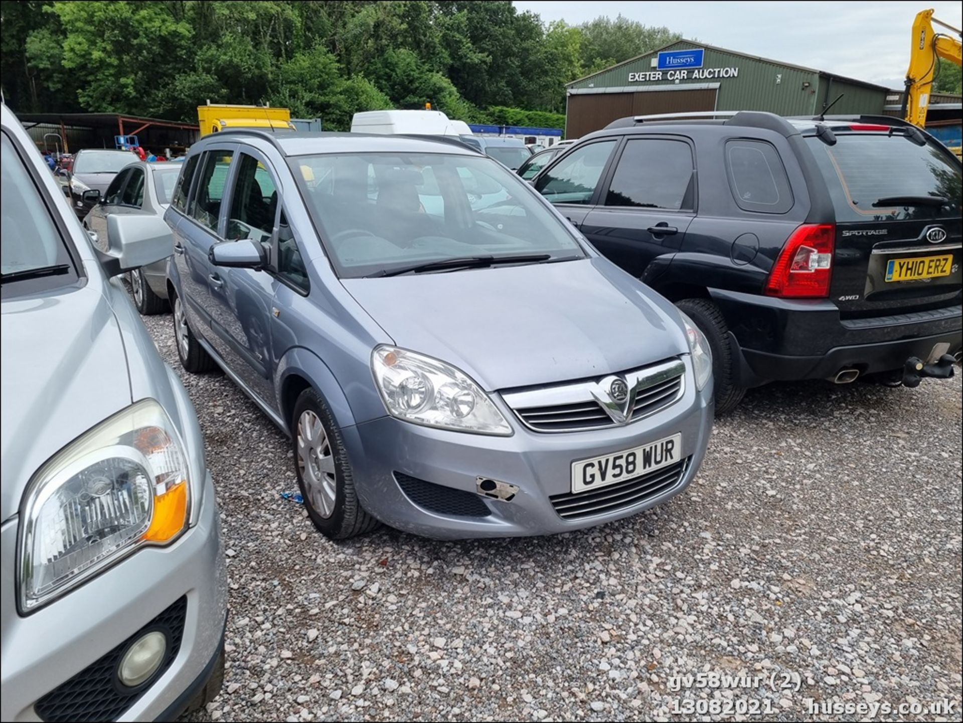 09/58 VAUXHALL ZAFIRA LIFE - 1598cc 5dr MPV (Silver) - Image 3 of 11