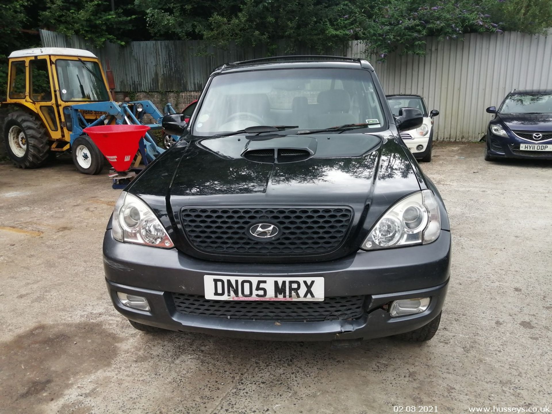 05/05 HYUNDAI TERRACAN CDX CRTD - 2902cc 5dr Estate (Black) - Image 2 of 10