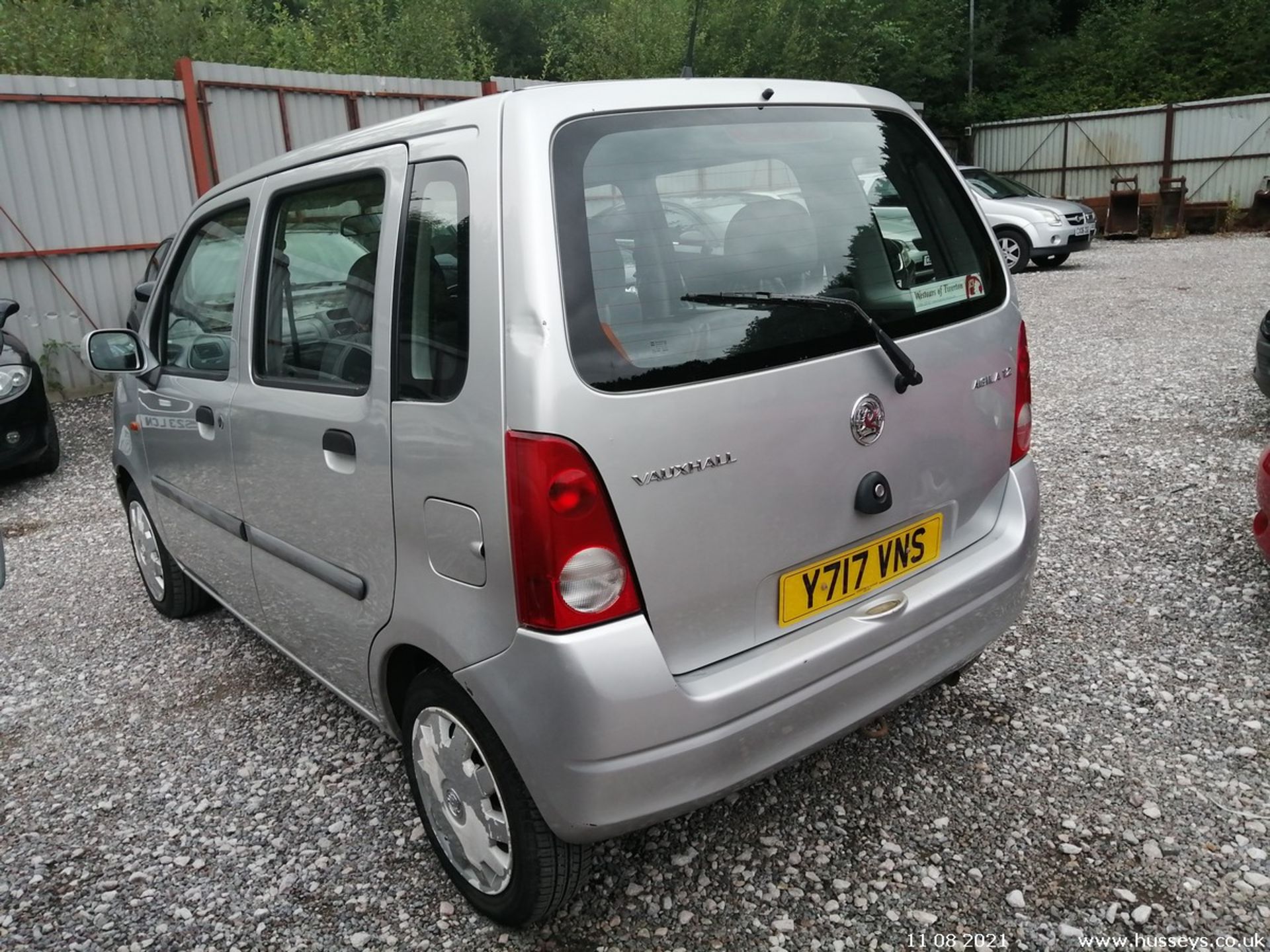 2001 VAUXHALL AGILA - 1199cc 5dr Estate (Silver) - Image 11 of 25