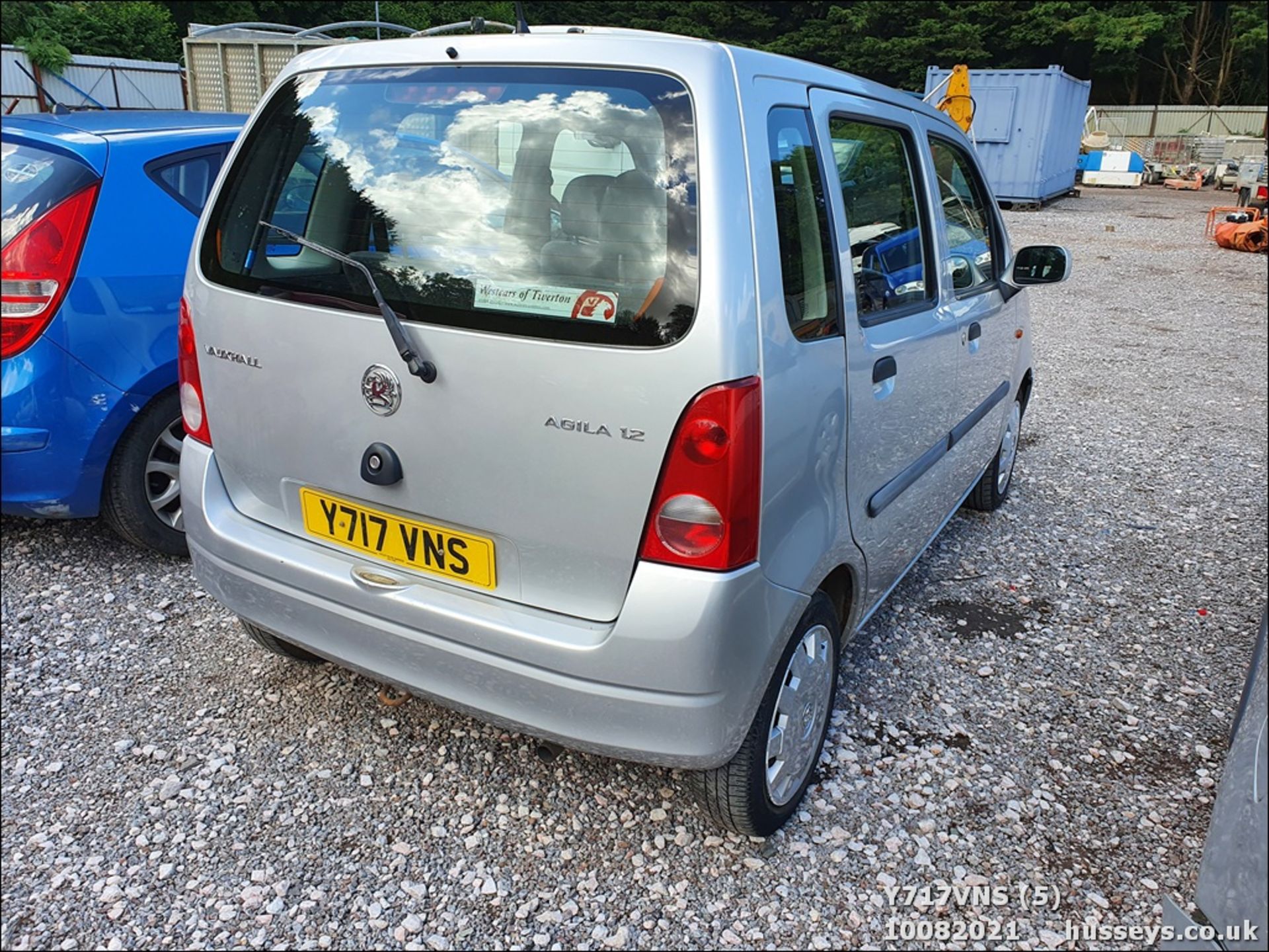 2001 VAUXHALL AGILA - 1199cc 5dr Estate (Silver) - Image 10 of 25