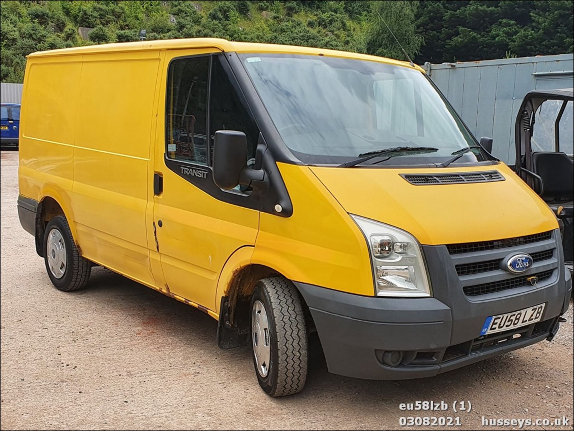 08/58 FORD TRANSIT 110 T300S FWD - 2198cc 4dr Van (Yellow, 164k)