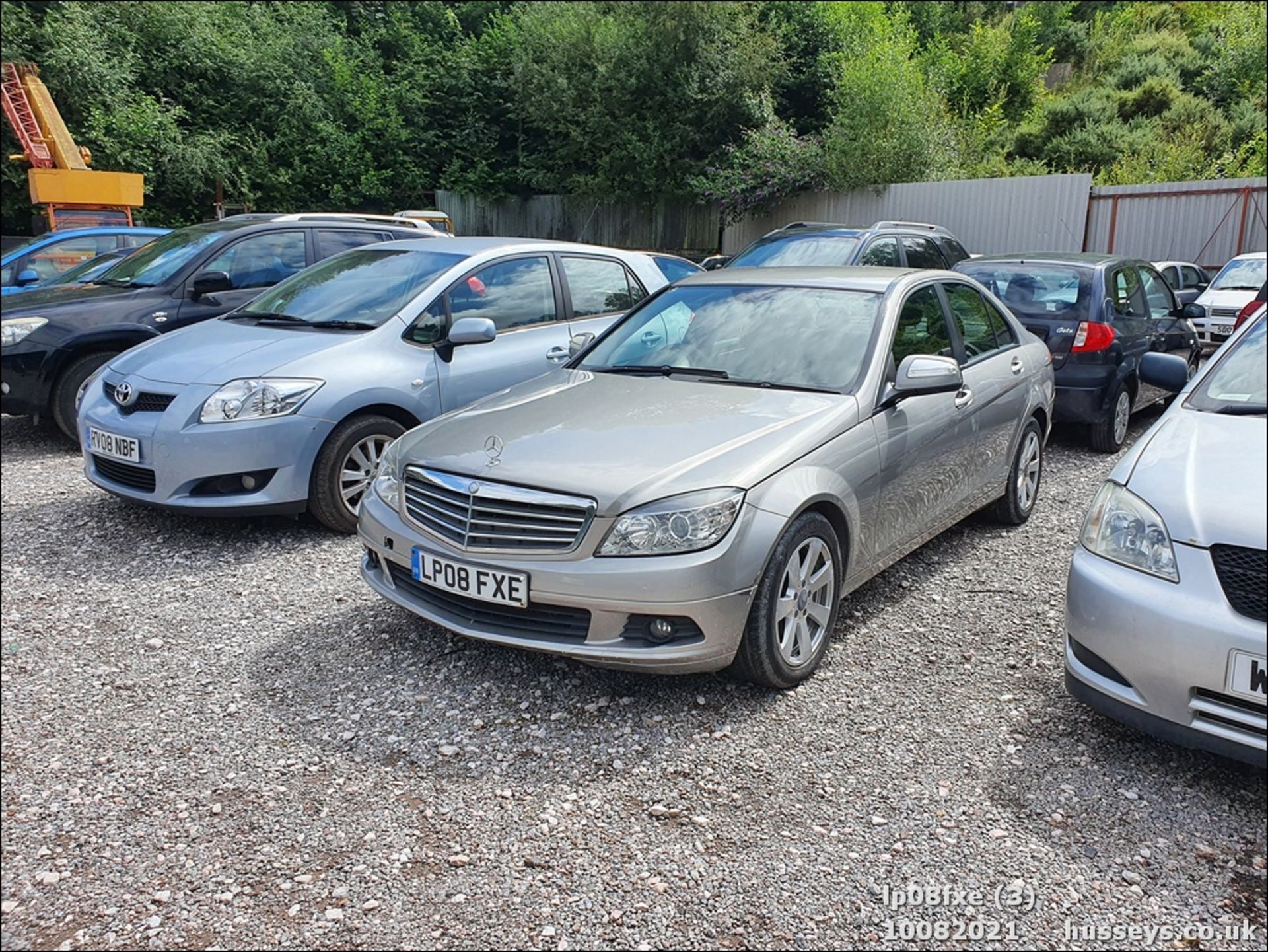 08/08 MERCEDES C200 SE CDI - 2148cc 4dr Saloon (Silver, 128k) - Image 3 of 13